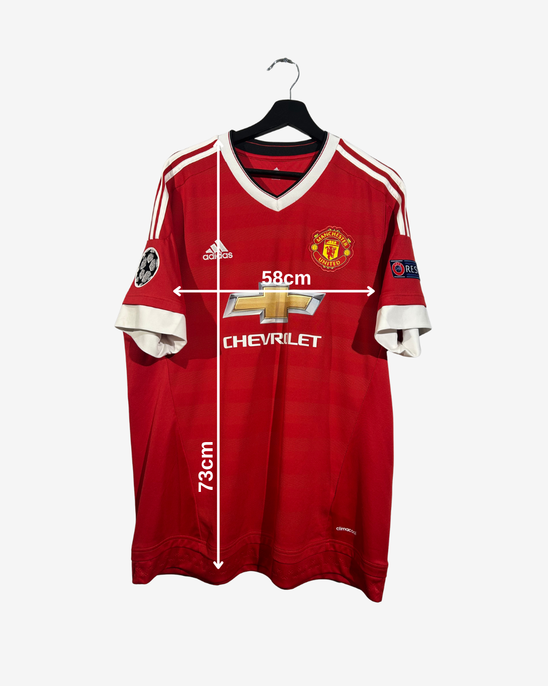 Adidas - Manchester United 2015/16 Home Football Shirt 'MATA'