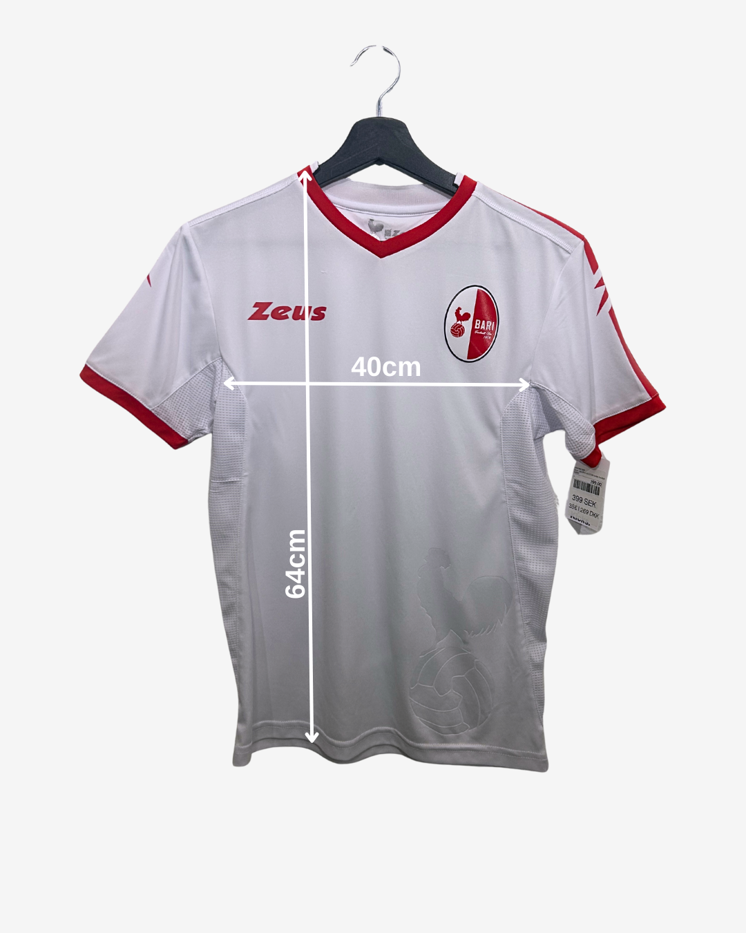 Zeus - SSC Bari 2017/18 Home Football Shirt