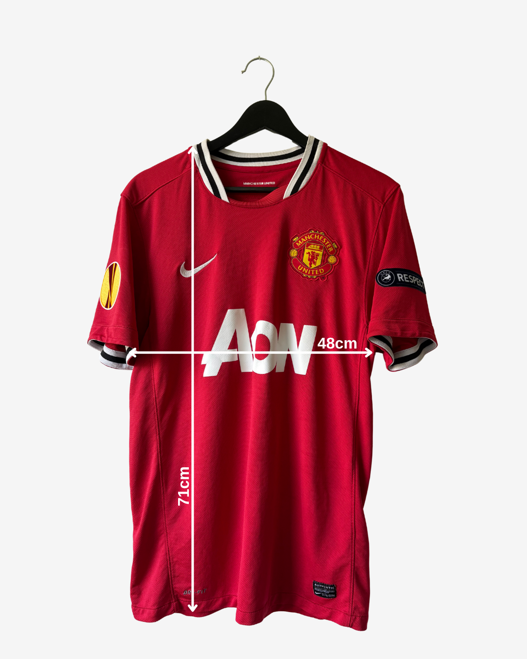 Nike - Manchester United 2011/12 Hjemmebanetrøje 'NAME'