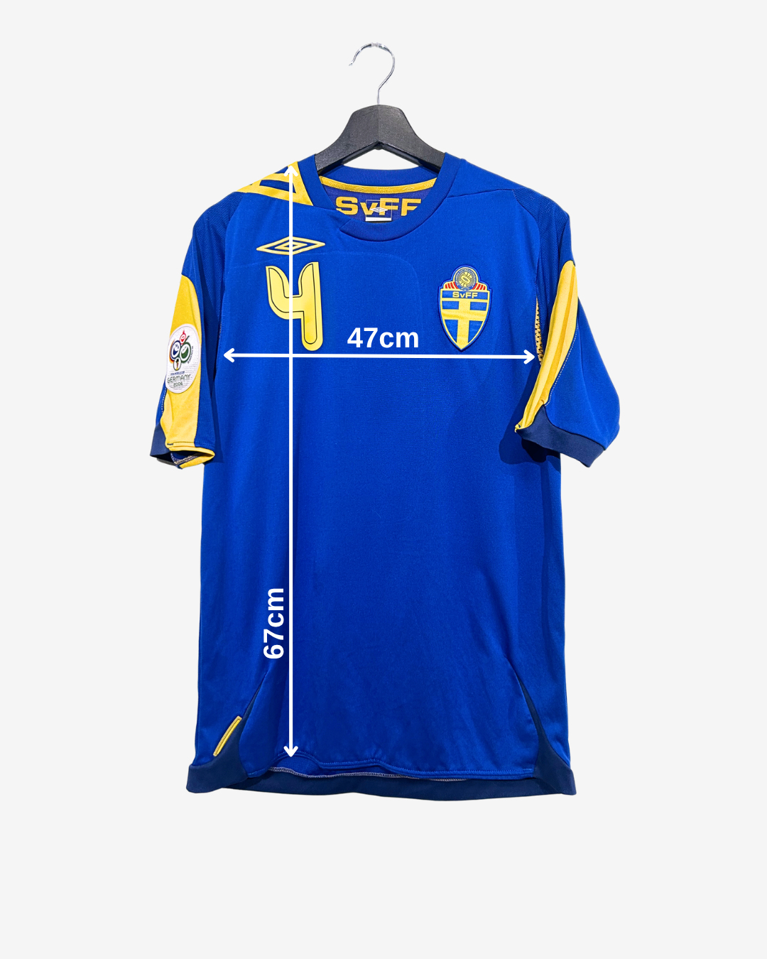 Umbro - Sweden 2006 Away Football Shirt 'LUCIC'
