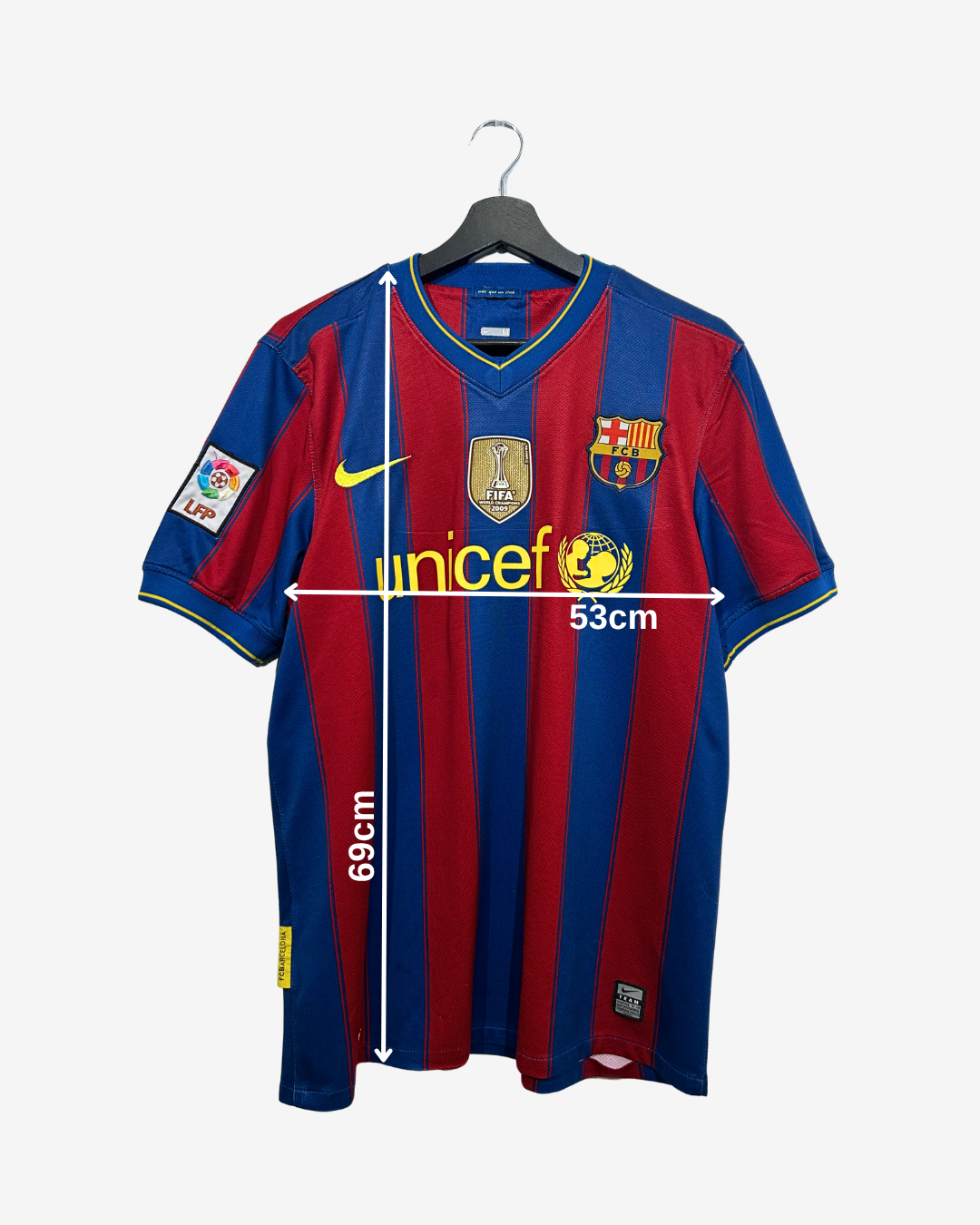 Nike - FC Barcelona 2009/10 Home Football Shirt 'HENRY'