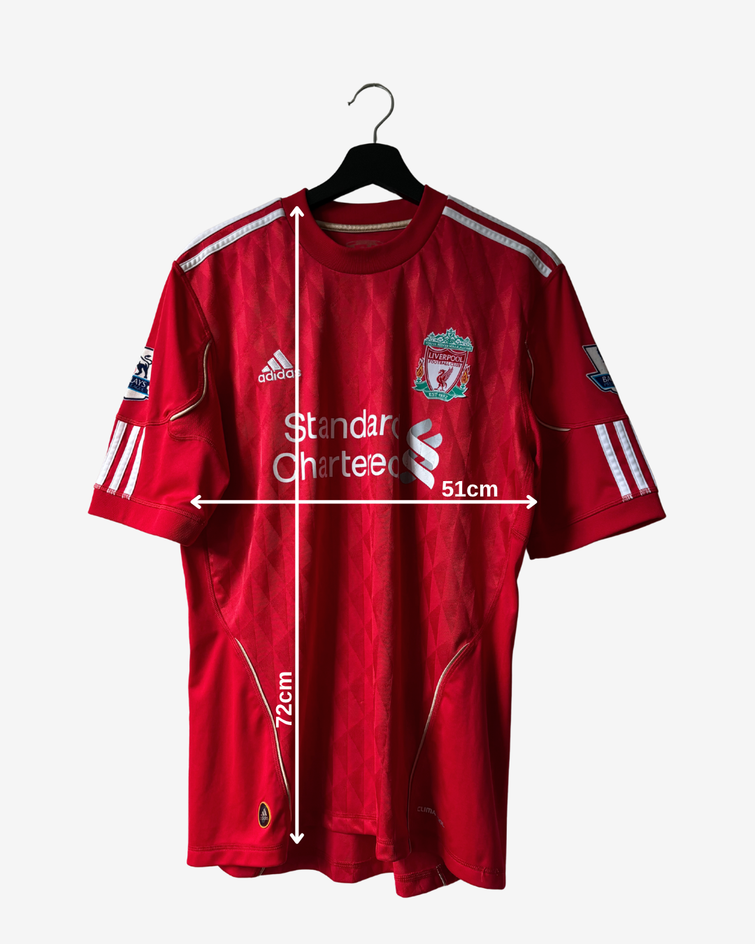 Adidas - Liverpool FC 2010/12 Home Football Shirt 'SUAREZ'