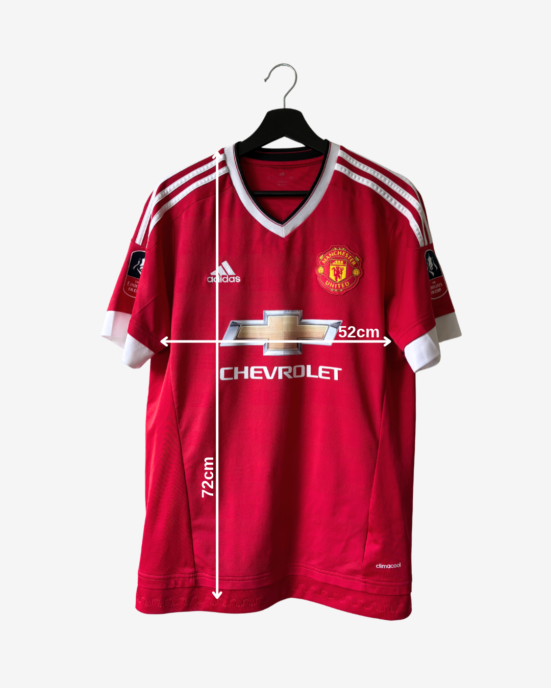 Adidas - Manchester United 2015/16 Home Football Shirt 'MARTIAL'
