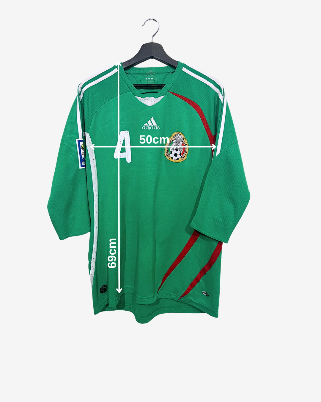 Adidas - Mexico 2008 Home Football Shirt 'MARQUEZ'