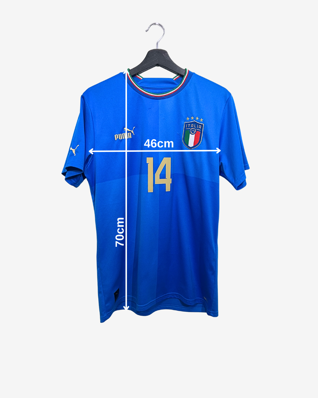 Puma - Italy 2022 Home Football Shirt 'CHIESA'