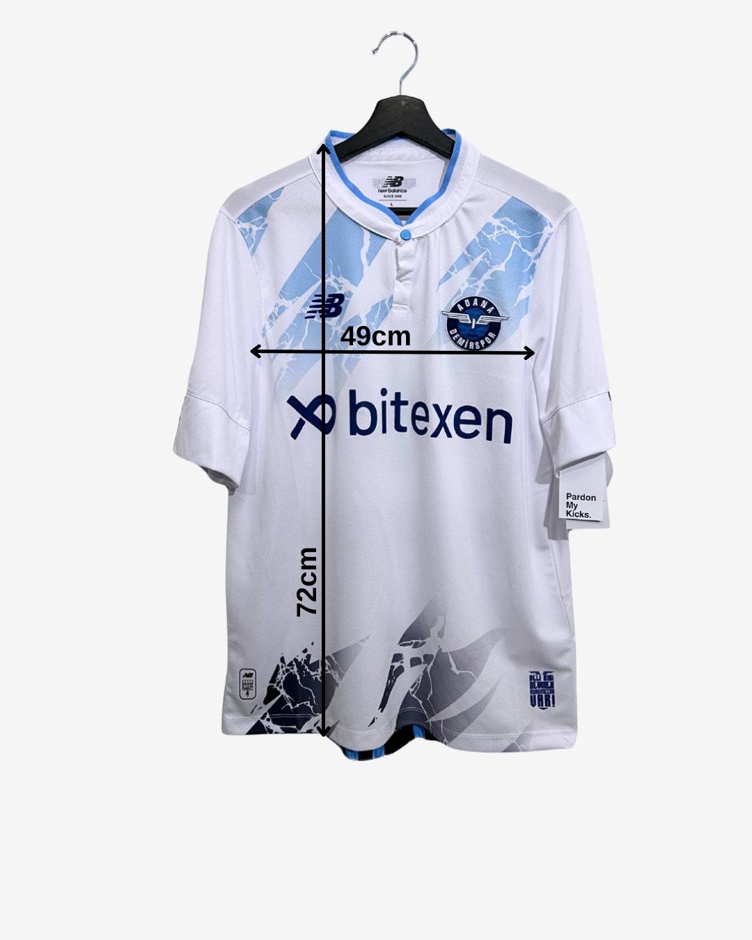 New Balance - Adana Demirspor 2023/24 Away Football Shirt 'BALOTELLI'