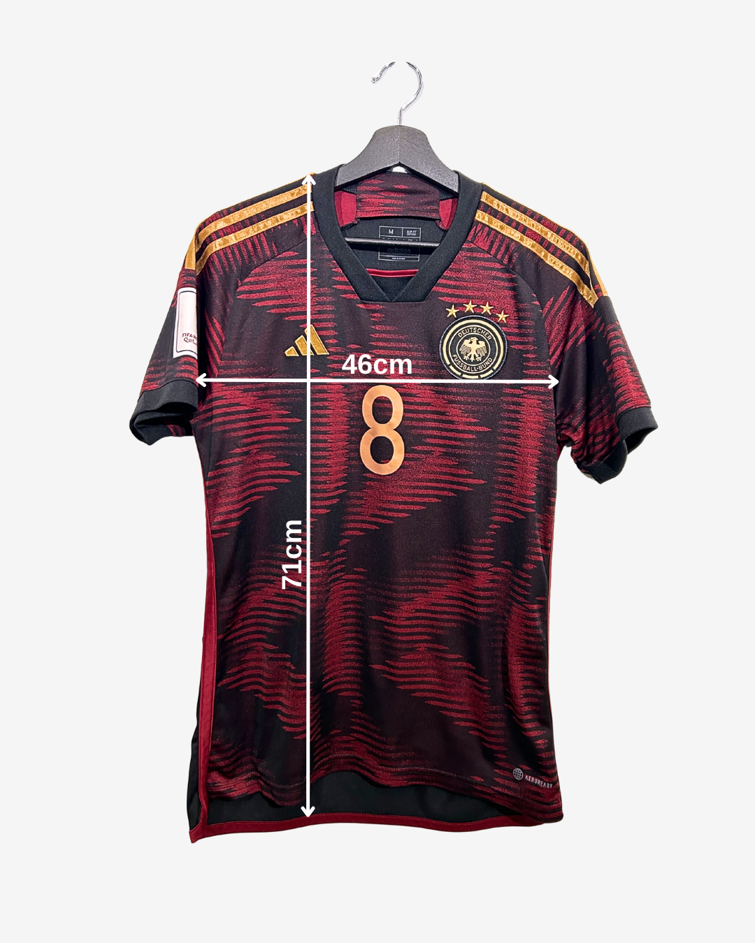 Adidas - Germany 2022 Away Football Shirt 'GORETZKA'
