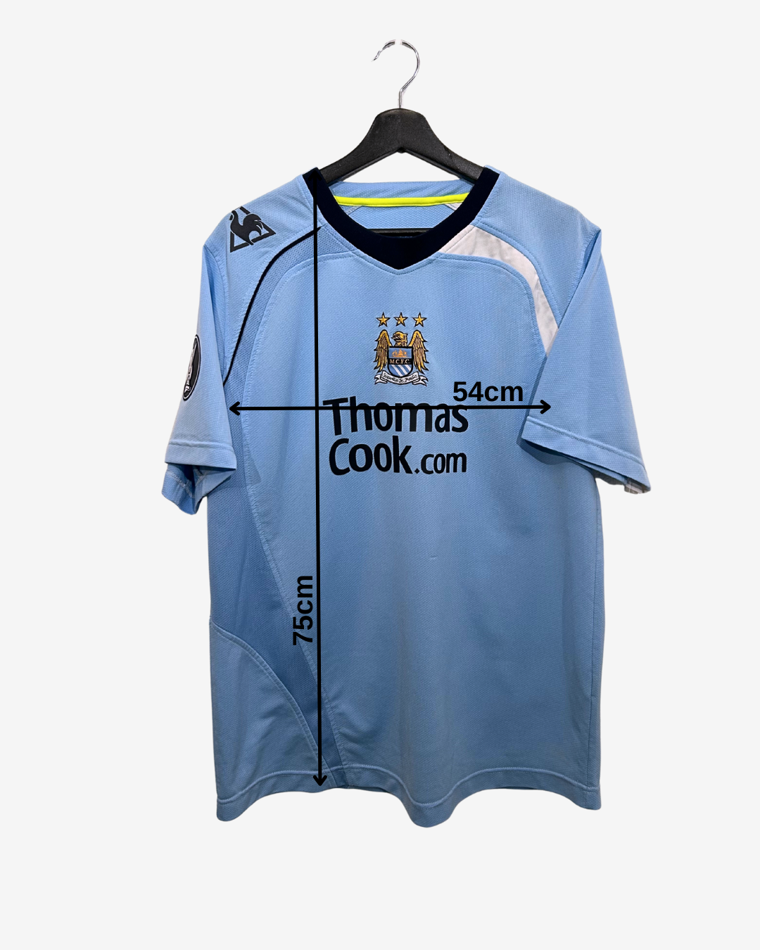 Le Coq Sportif - Manchester City 2008/09 Home Football Shirt 'STURRIDGE'