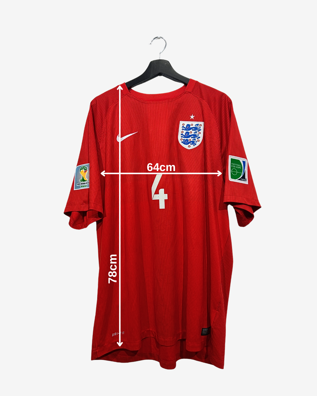 Nike - England 2014 Away Football Shirt 'GERRARD'