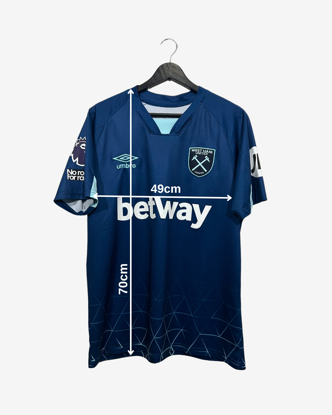 Umbro - West Ham United 2023/24 Third Football Shirt 'L.PAQUETÁ'