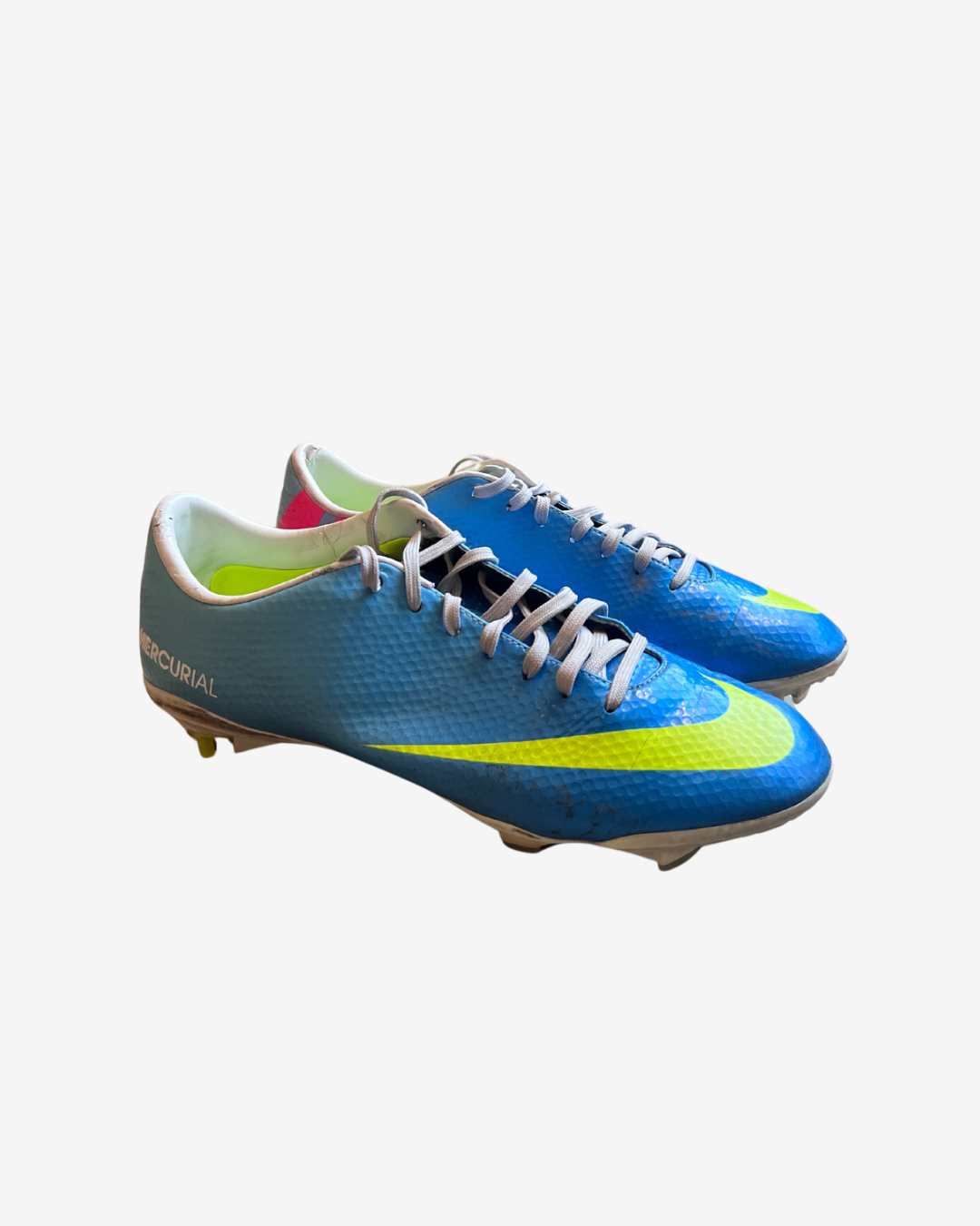 Nike Mercurial Vapor 9 Elite FG 'Blue Neon' (Condition, 7/10)