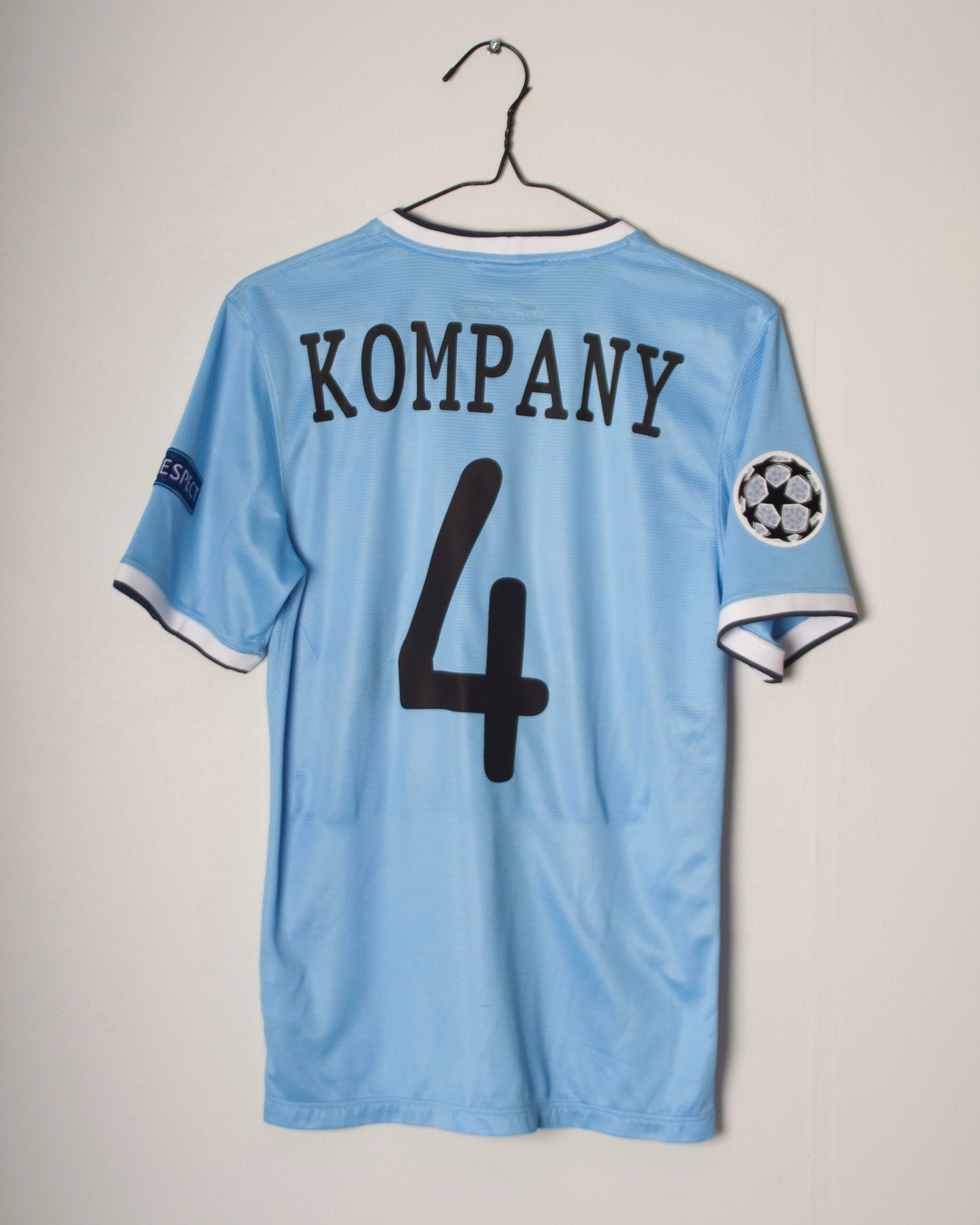 Nike - Manchester City 2013/14 Home Football Shirt 'KOMPANY'