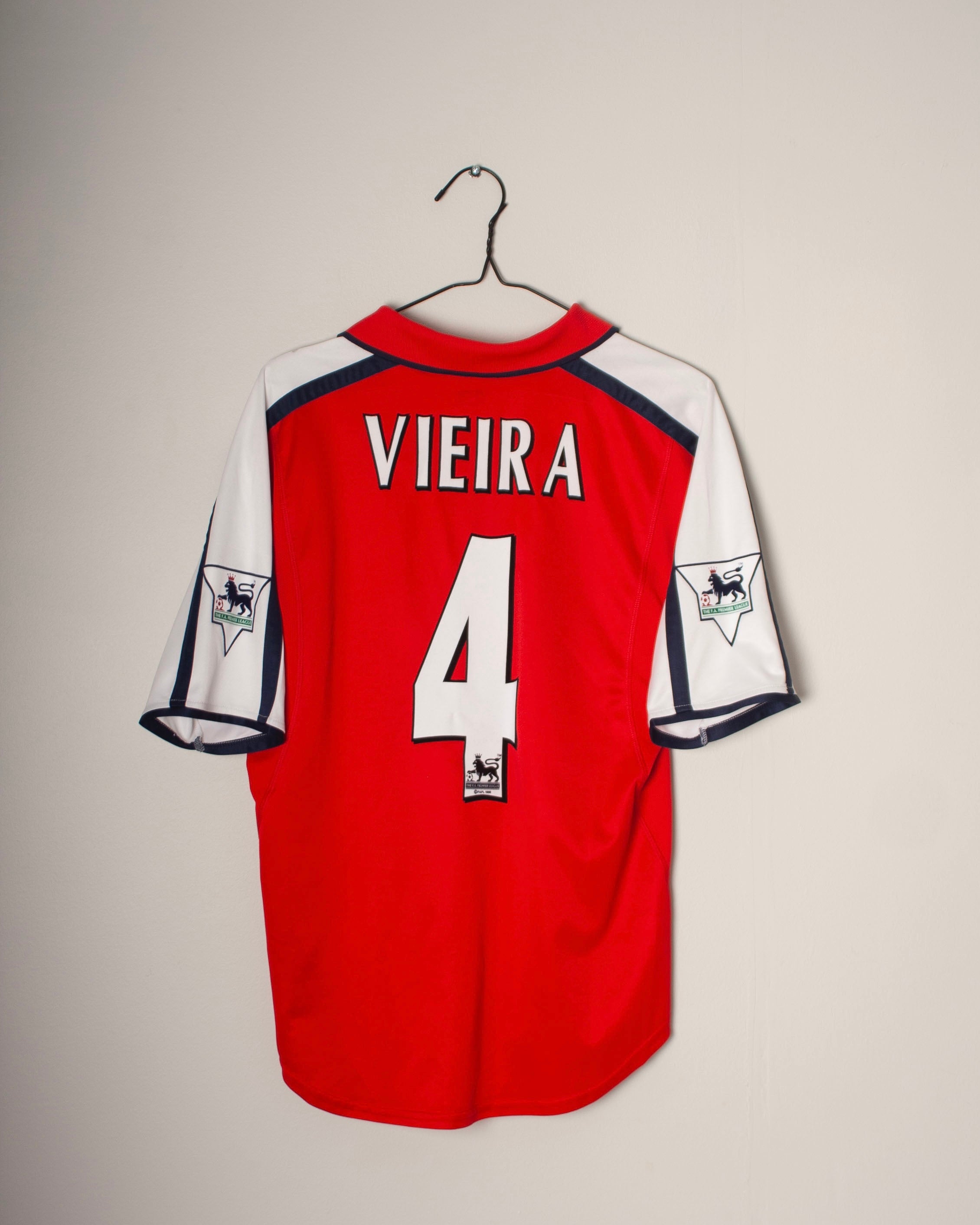 Nike - Arsenal FC 2000/02 Home Football Shirt 'VIEIRA'