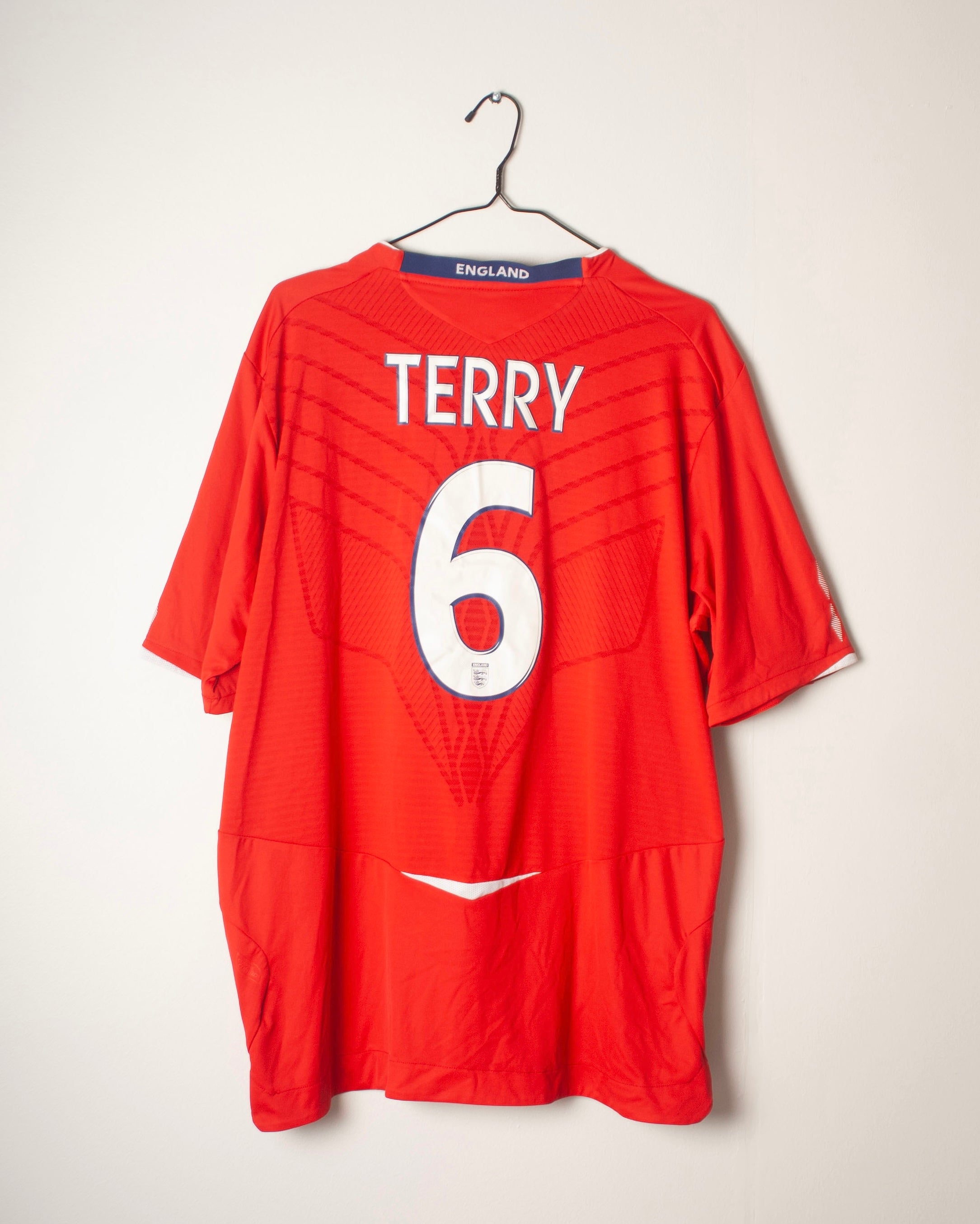 Umbro - England 2008 Away Football Shirt 'TERRY'