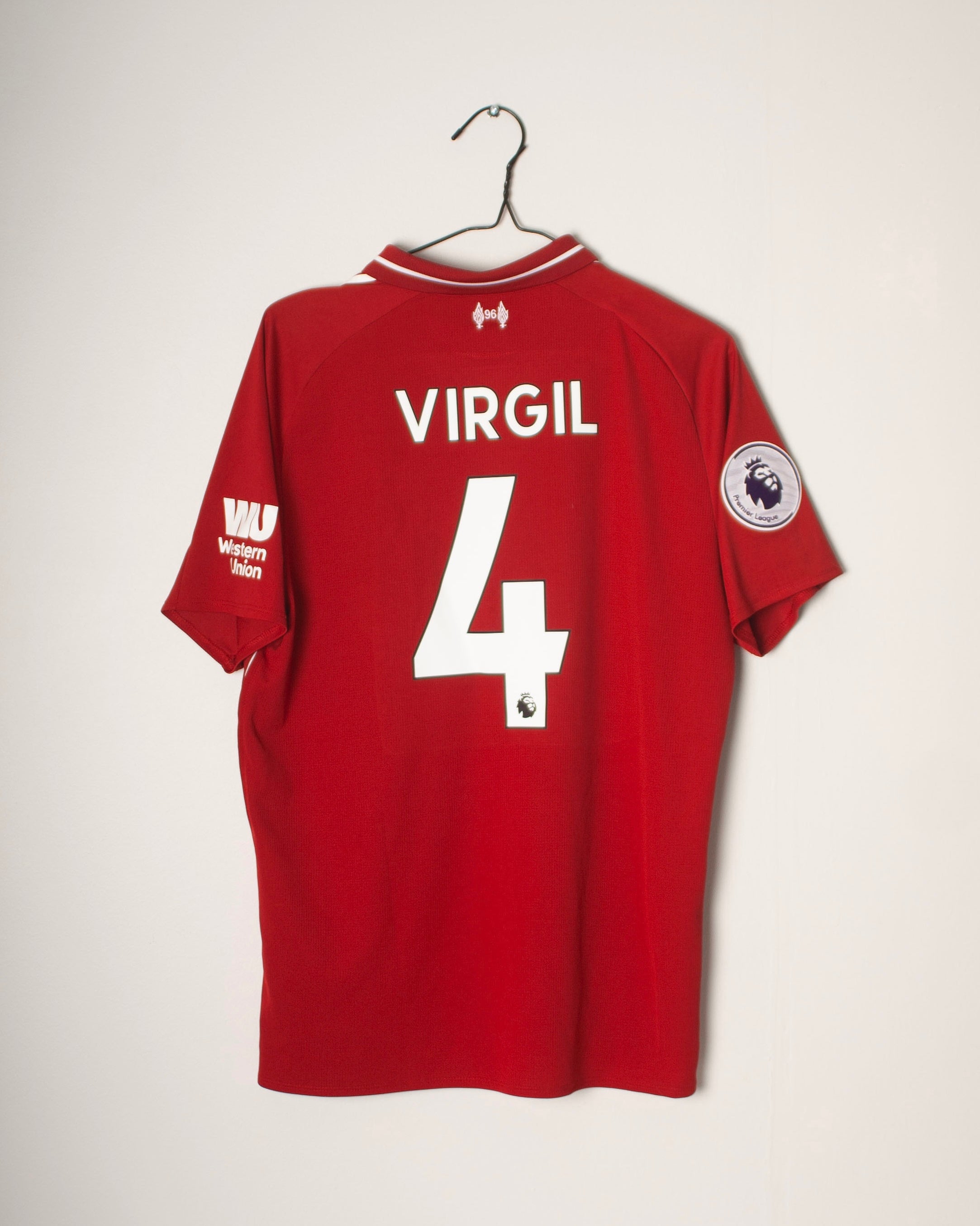 New Balance - Liverpool FC 2018/19 Home Football Shirt 'VIRGIL'