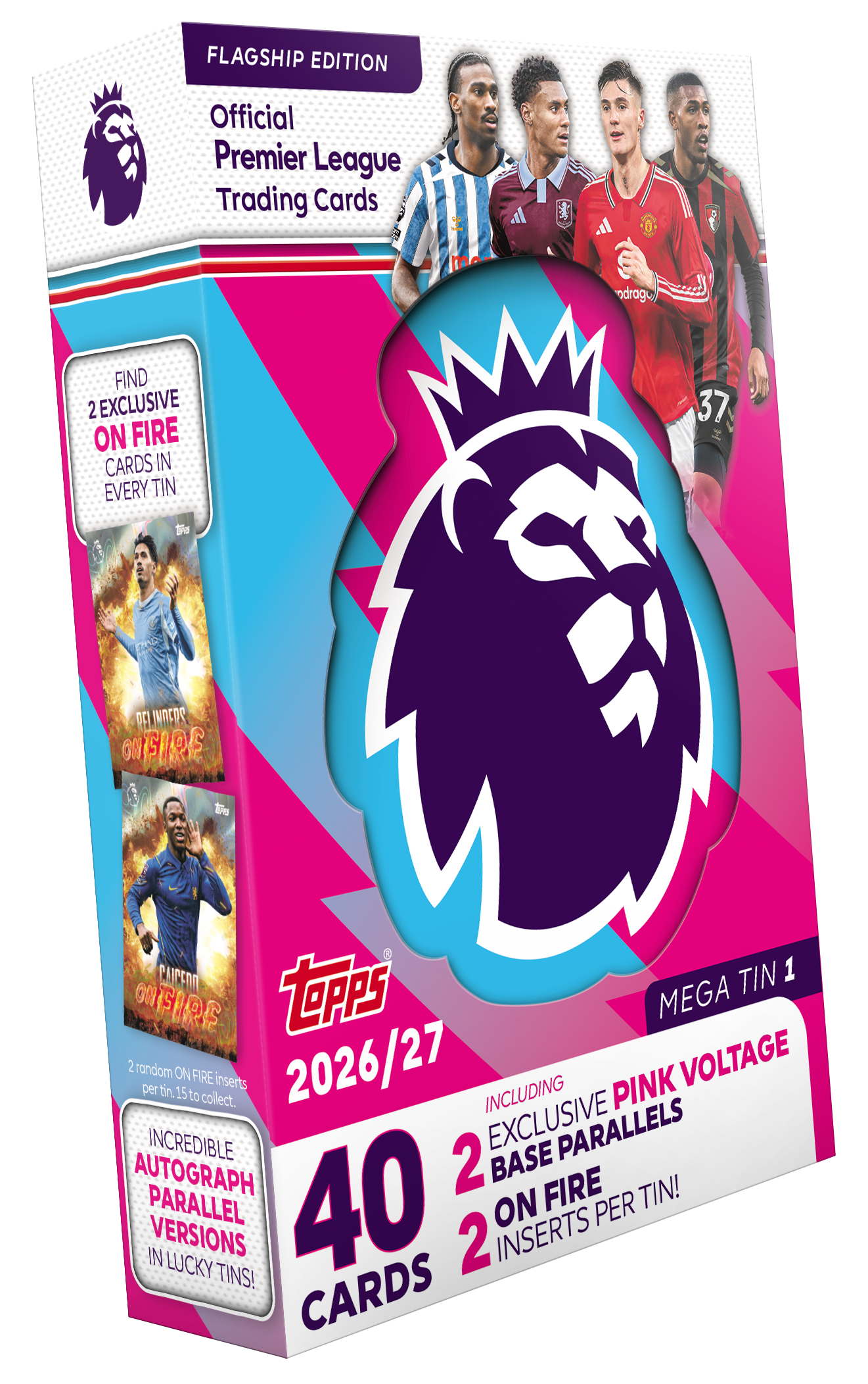 Topps Flagship Premier League 2026/27 - Mega Tin