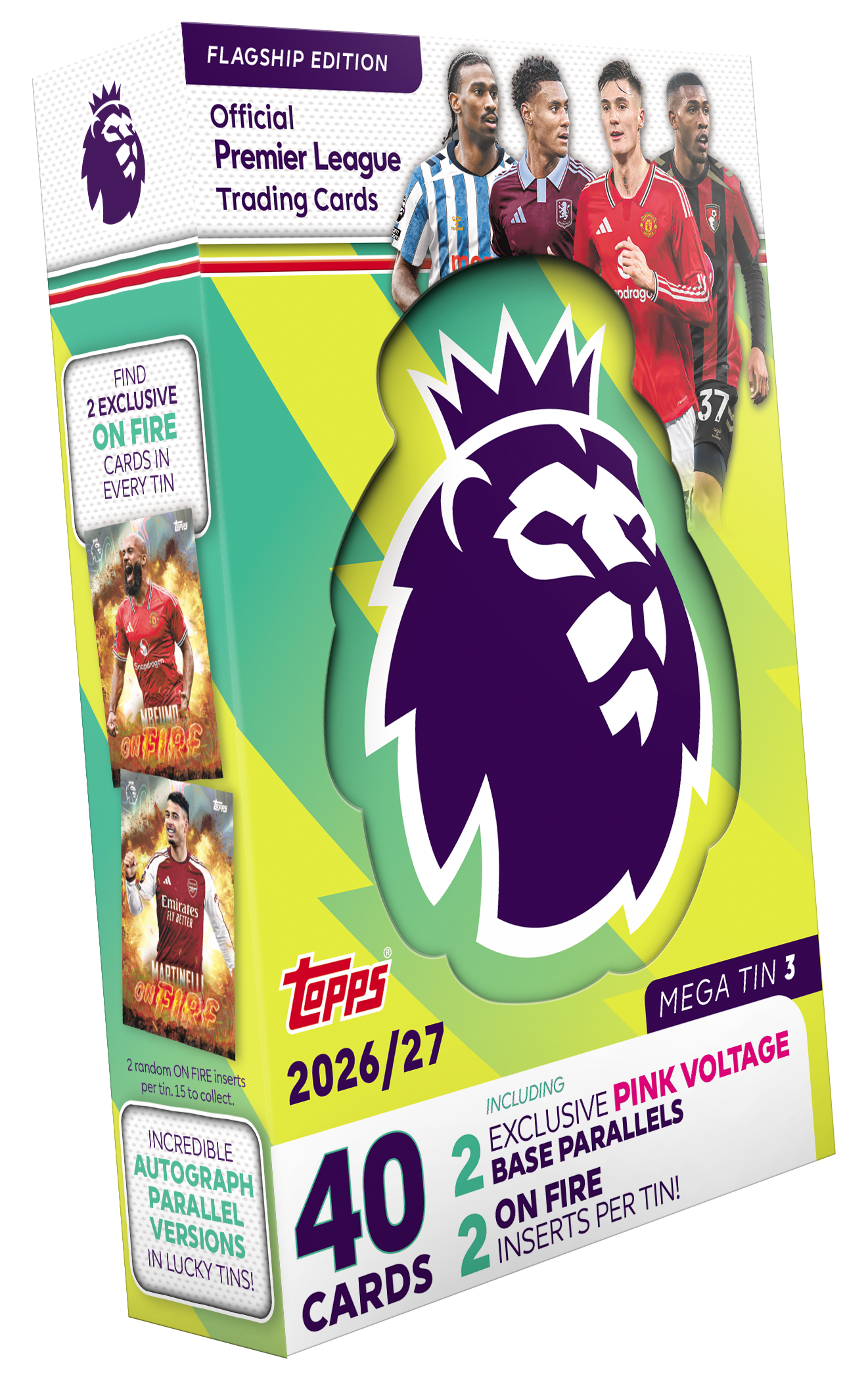 Topps Flagship Premier League 2026/27 - Mega Tin