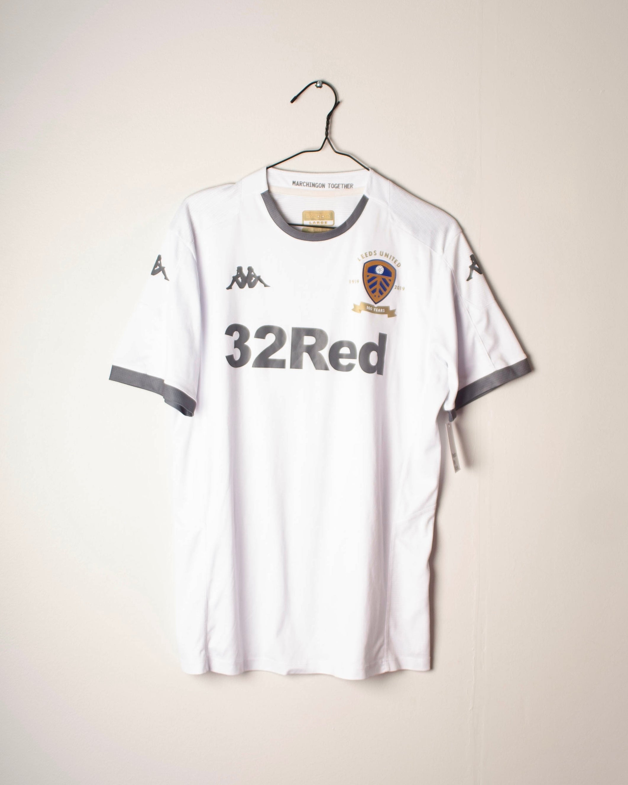 Kappa - Leeds United 2019/20 Home Football Shirt