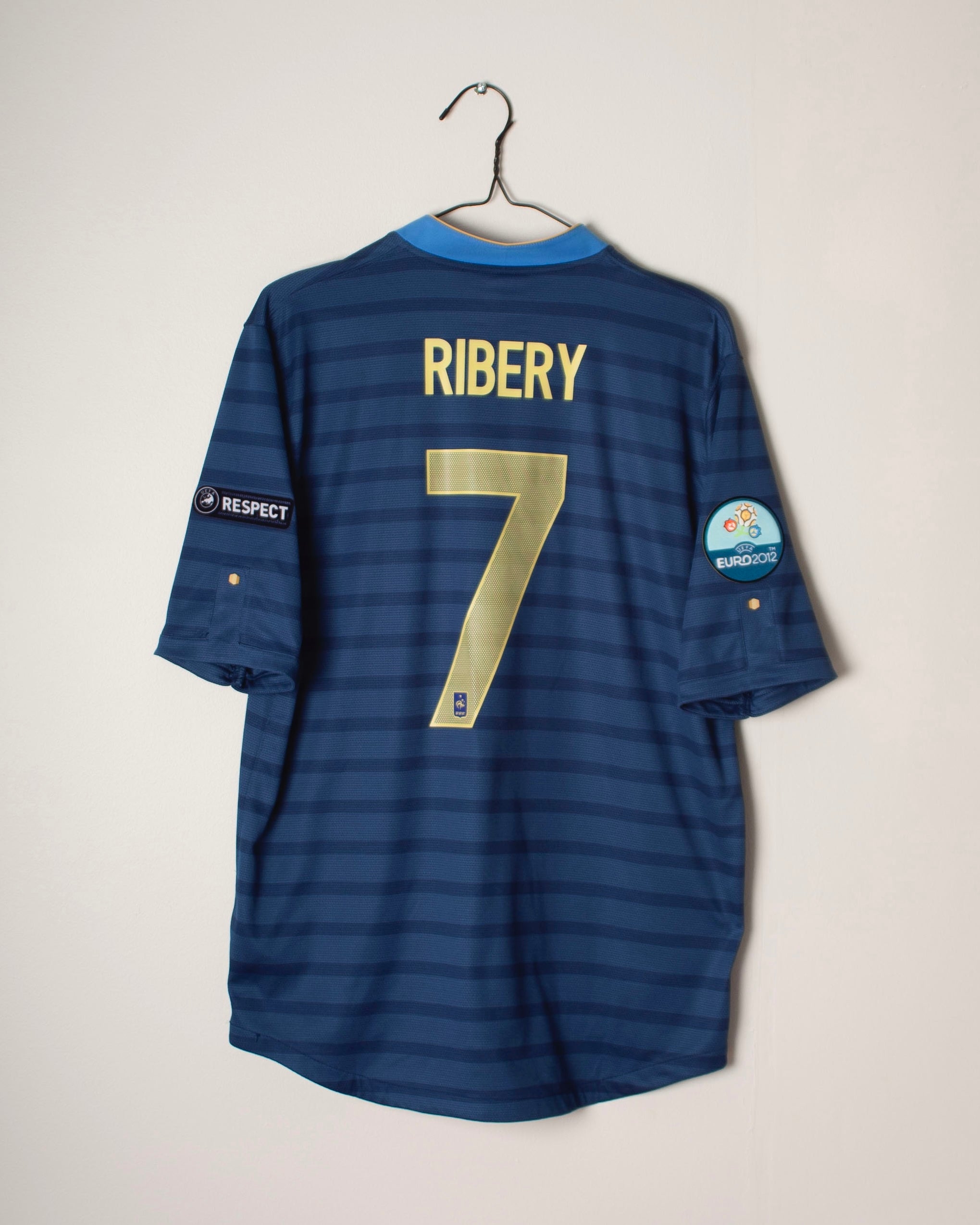Nike - France 2012 Home Football Shirt 'RIBERY'