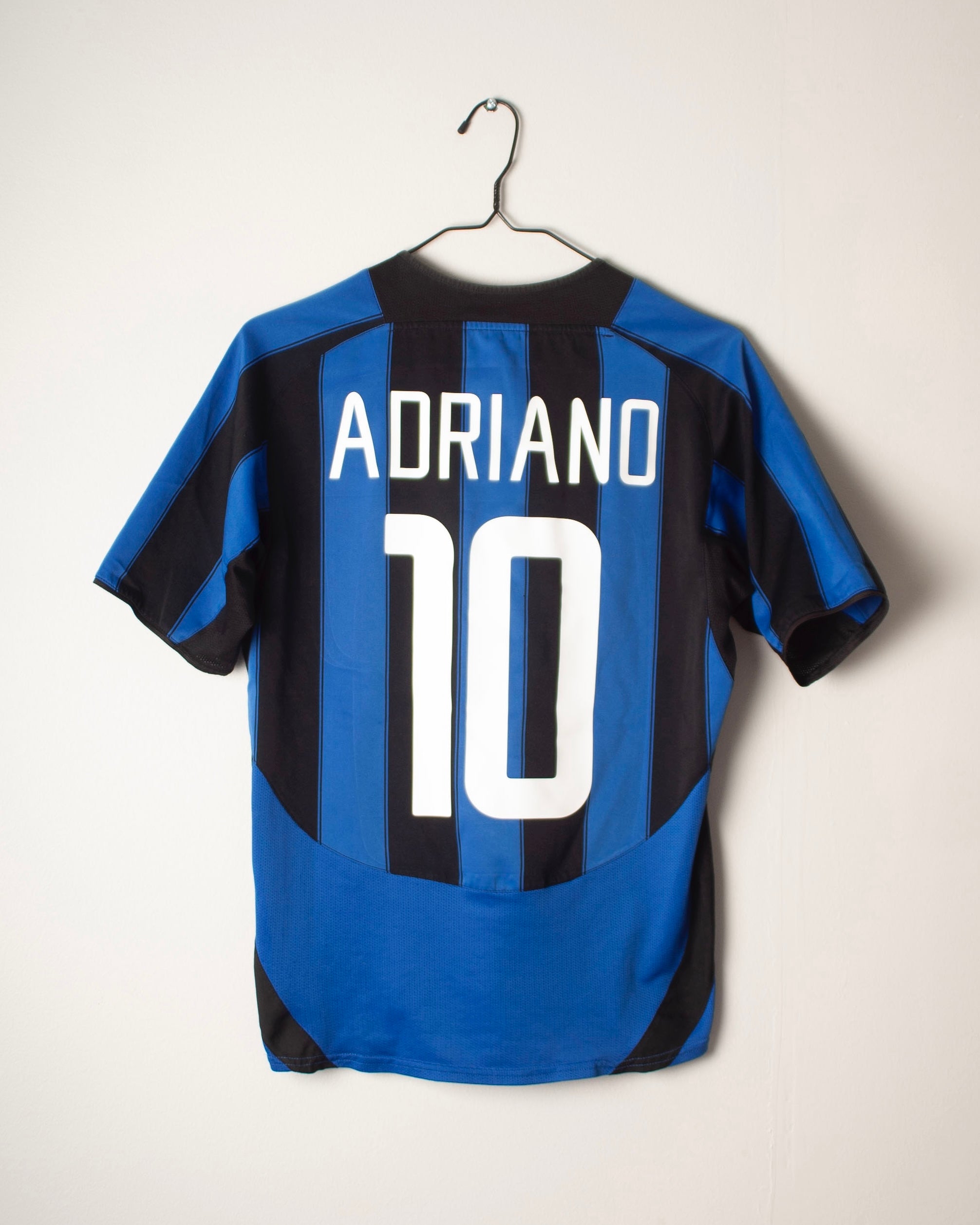 Nike - Inter Milan 2003/04 Home Football Shirt 'ADRIANO'