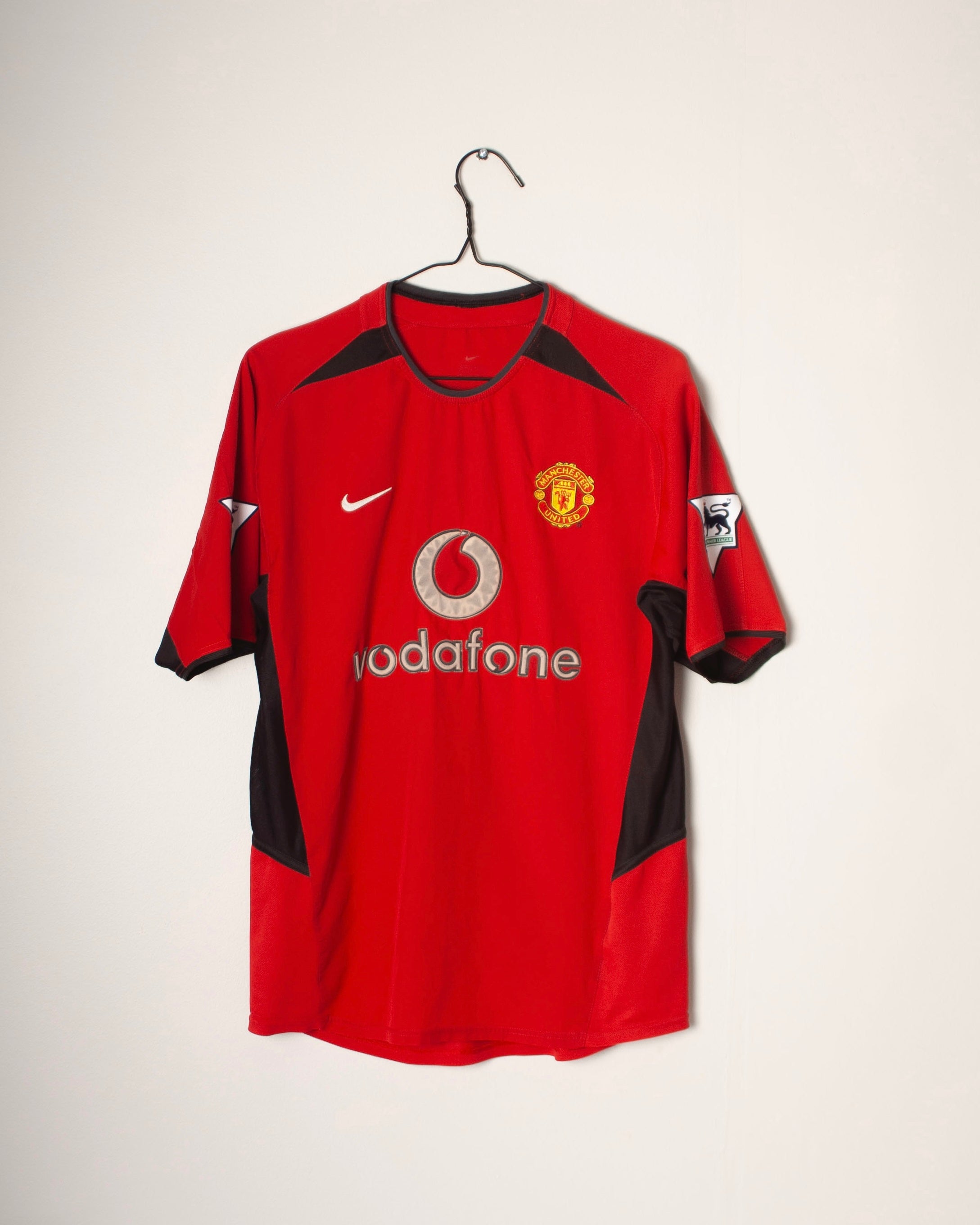 Nike - Manchester United 2002/04 Home Football Shirt 'SOLSKJAER'