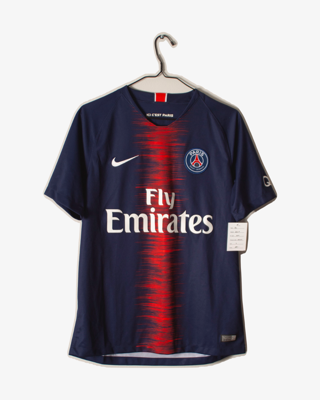 Nike - Paris Saint-Germain 2018/19 Home Football Shirt 'NEYMAR JR'
