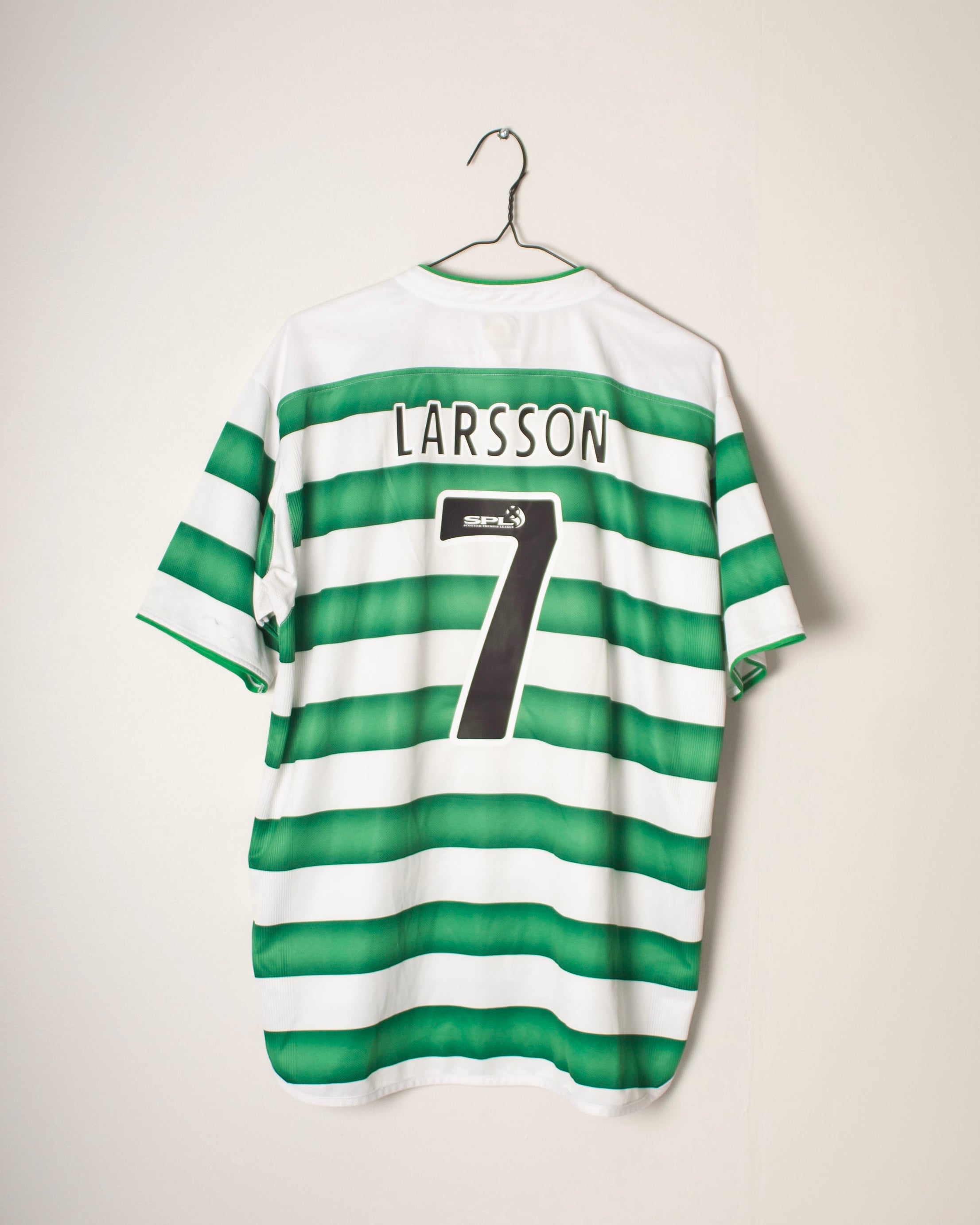 Umbro - Celtic FC 2003/04 Home Football Shirt 'LARSSON'