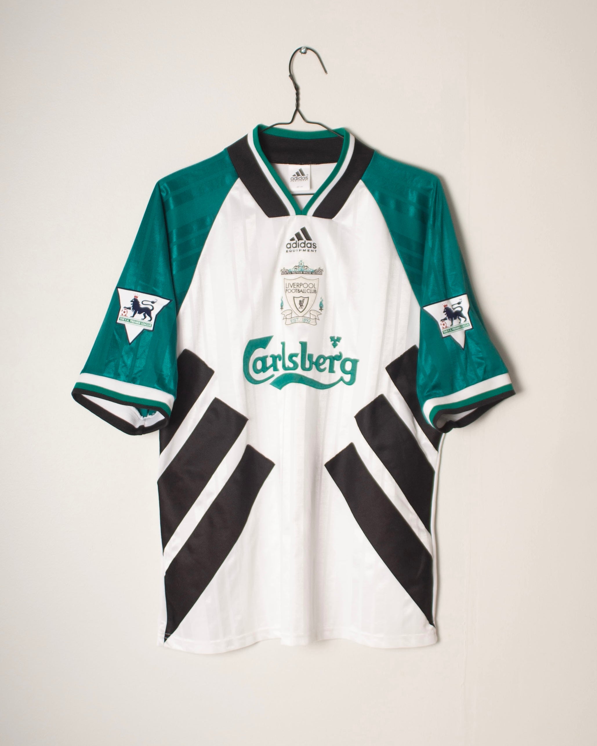 Adidas - Liverpool FC 1993/95 Away Football l Shirt 'FOWLER'