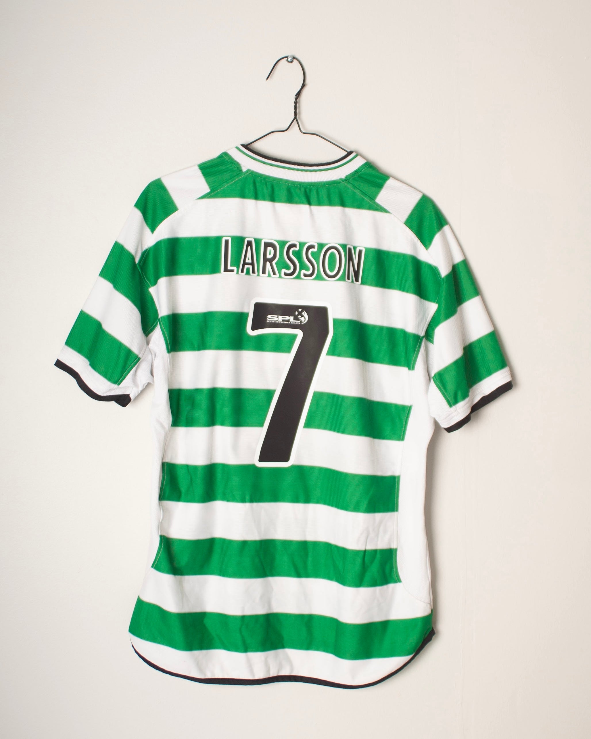 Umbro - Celtic FC 2001/03 Home Football Shirt 'LARSSON'