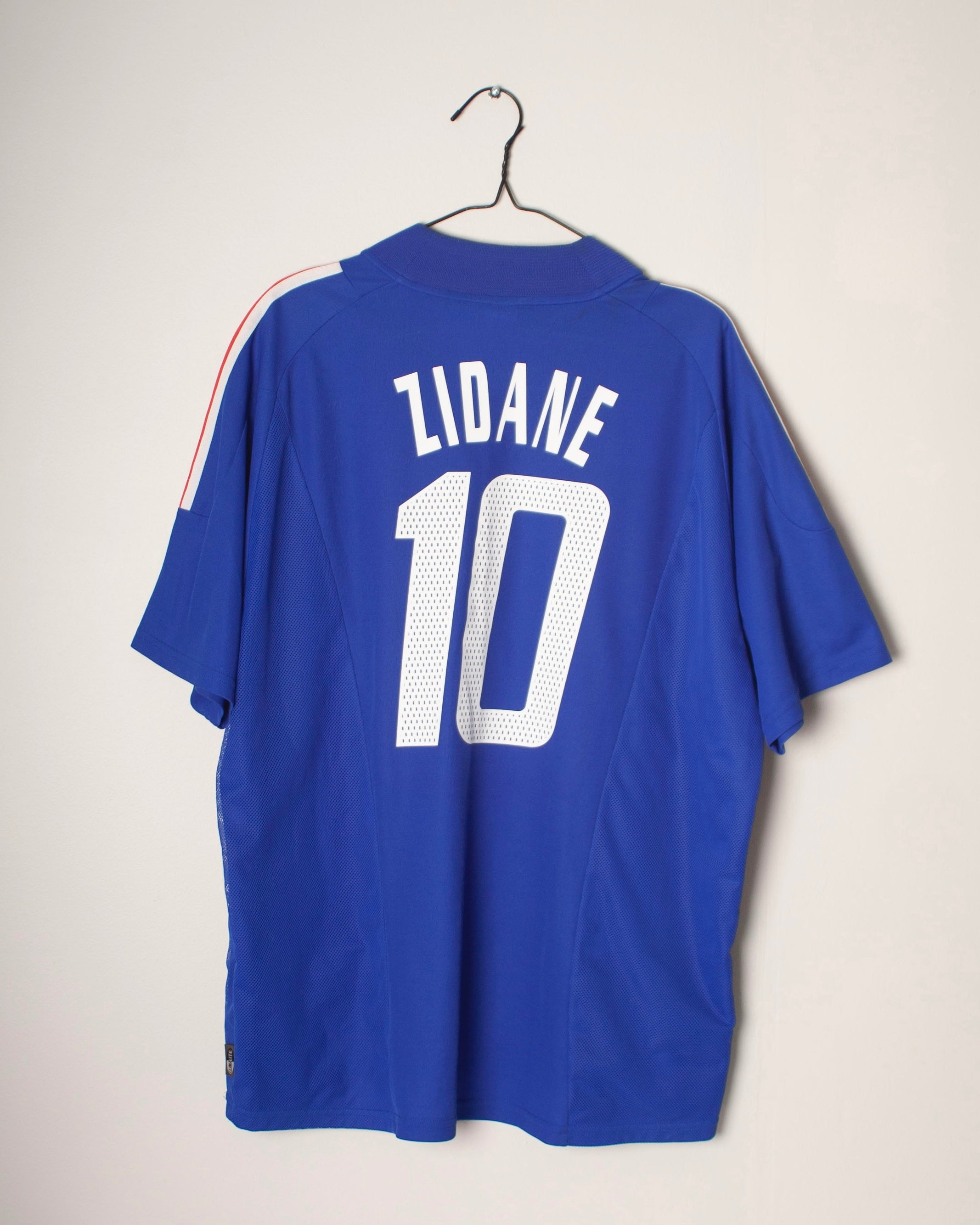 Adidas - France 2002 Home Football Shirt 'ZIDANE'