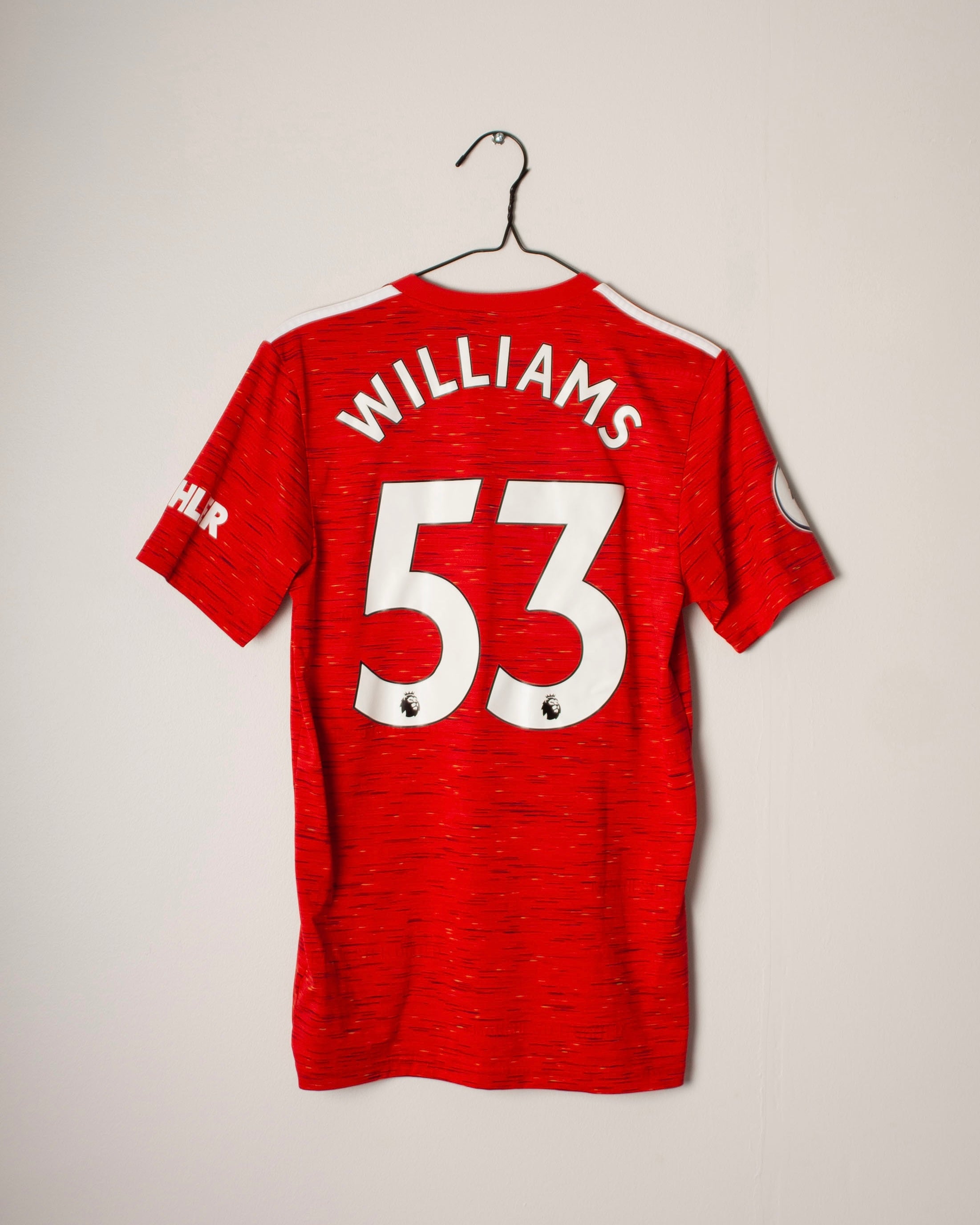 Adidas - Manchester United 2020/21 Home Football Shirt 'WILLIAMS'