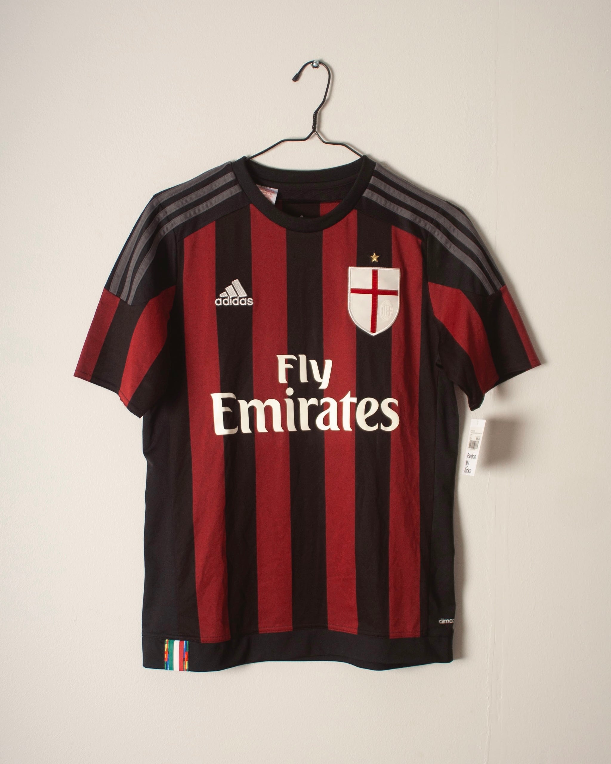 Adidas - AC Milan 2015/16 Home Football Shirt