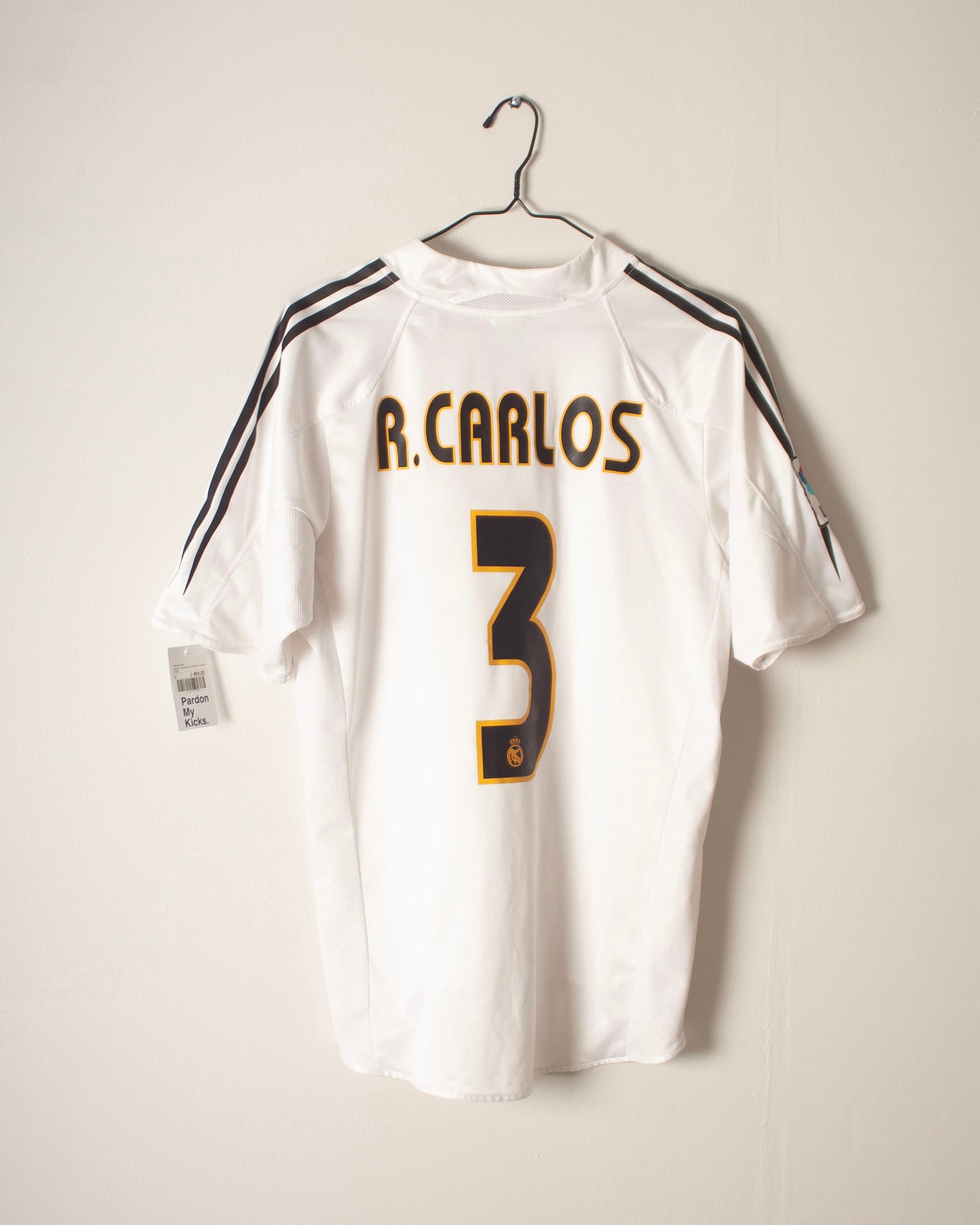 Adidas - Real Madrid 2004/05 Home Football Shirt 'R.CARLOS'