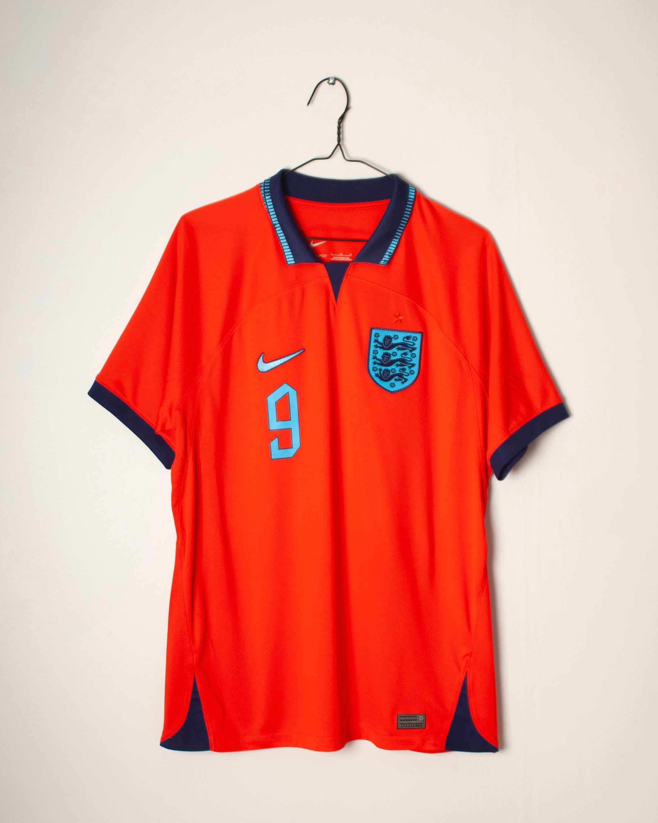 Nike - England 2022 Away Football Shirt 'KANE'