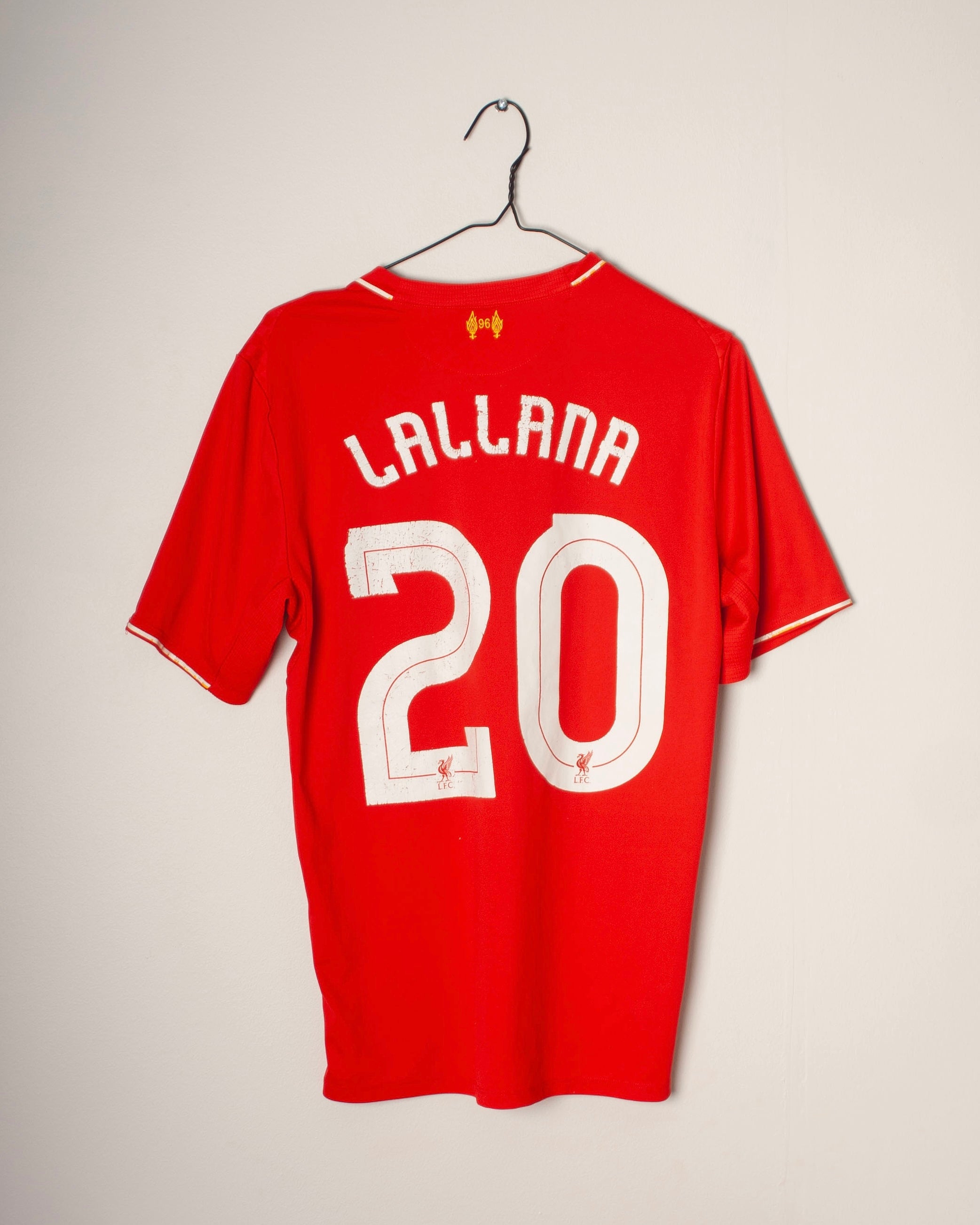 New Balance - Liverpool FC 2015/16 Home Footballl Shirt 'LALLANA'