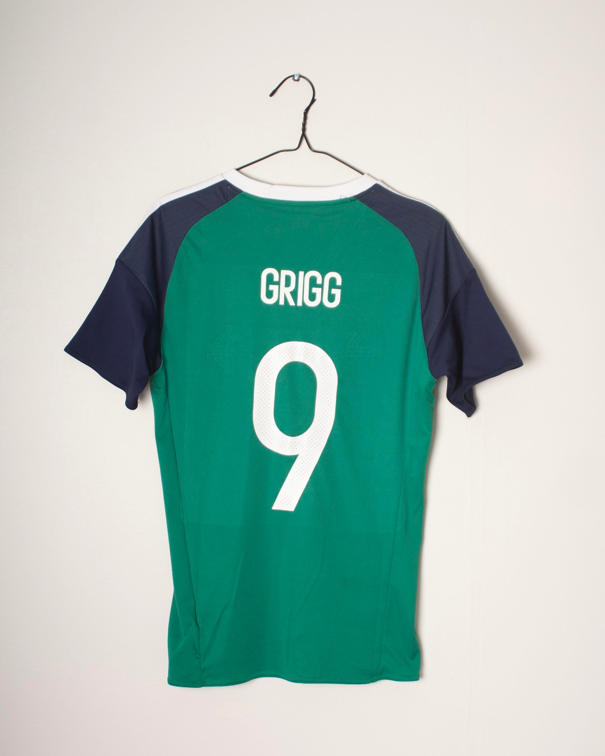 Adidas - Northern Ireland 2016 Home Football Shirt 'GRIGG'