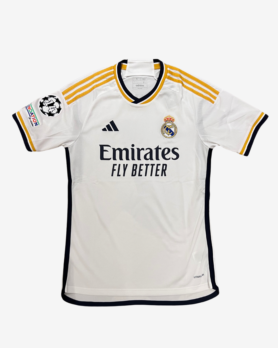 Adidas - Real Madrid 2023/24 Home Football Shirt 'VINI JR'