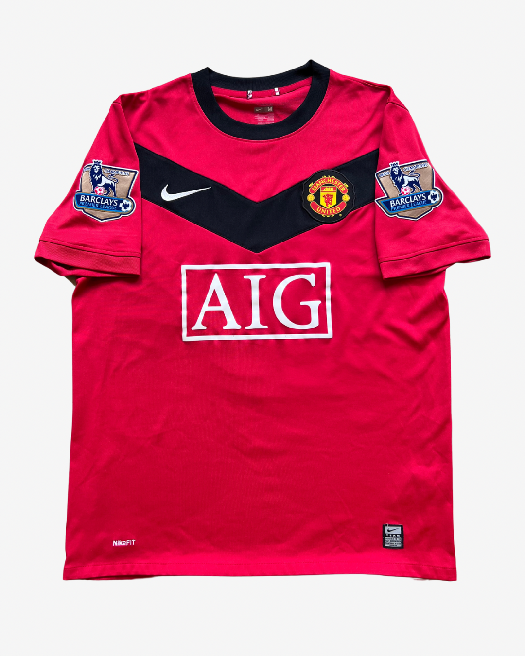 Nike - Manchester United 2009/10 Home Football Shirt 'NANI'