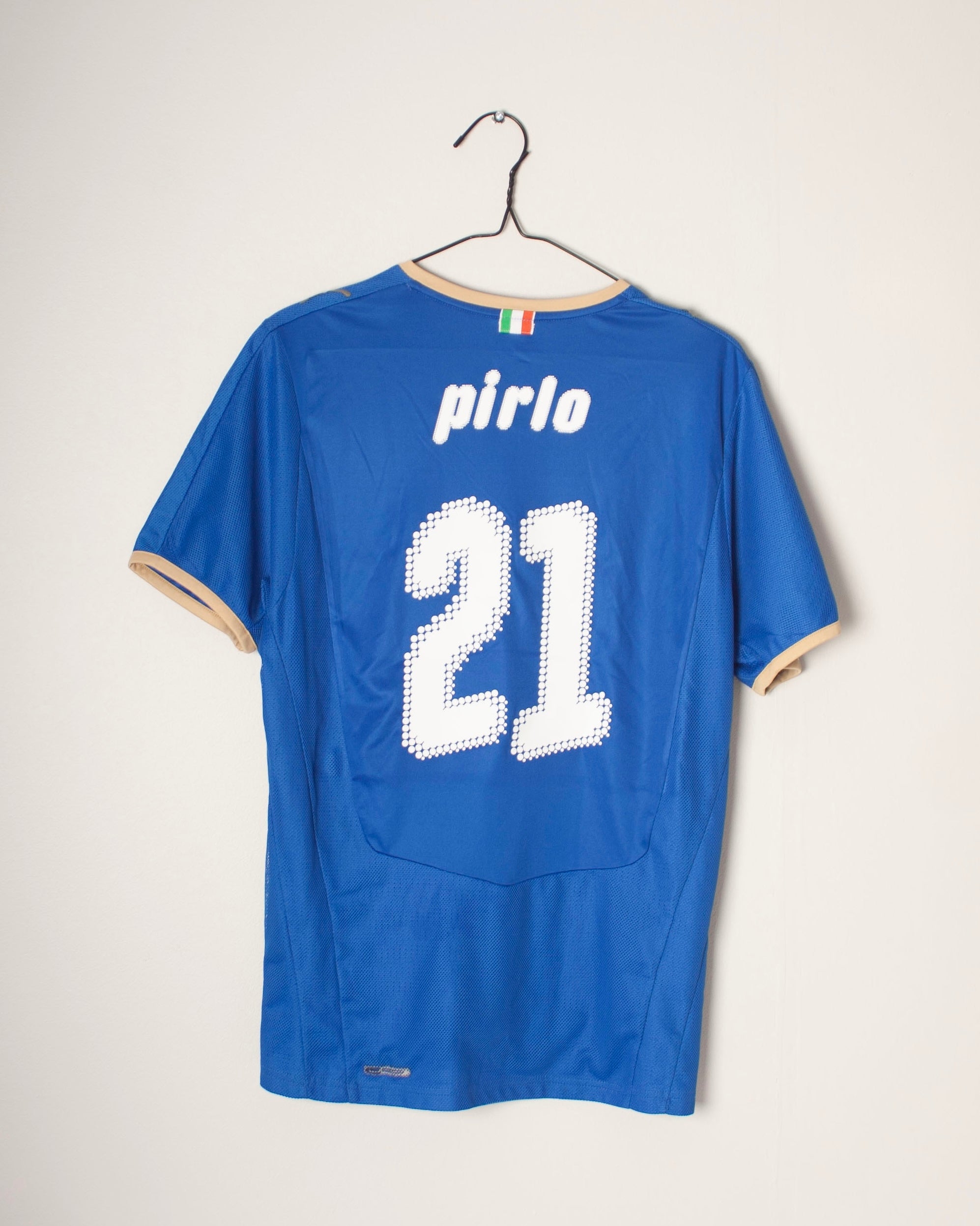 Puma - Italy 2008 Home Football Shirt 'PIRLO'