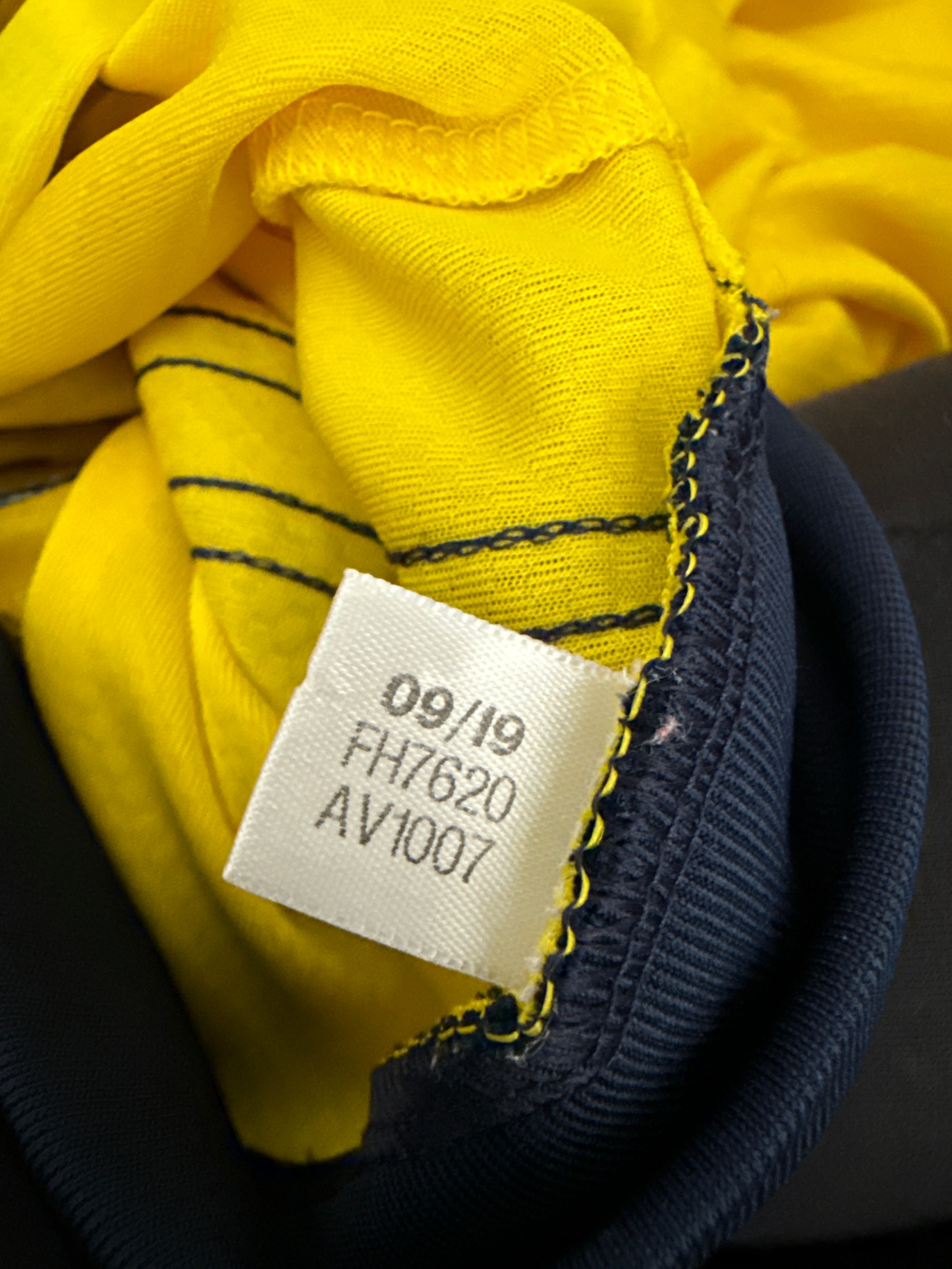 Adidas - Sweden 2020 Home Football Shirt 'GUIDETTI'