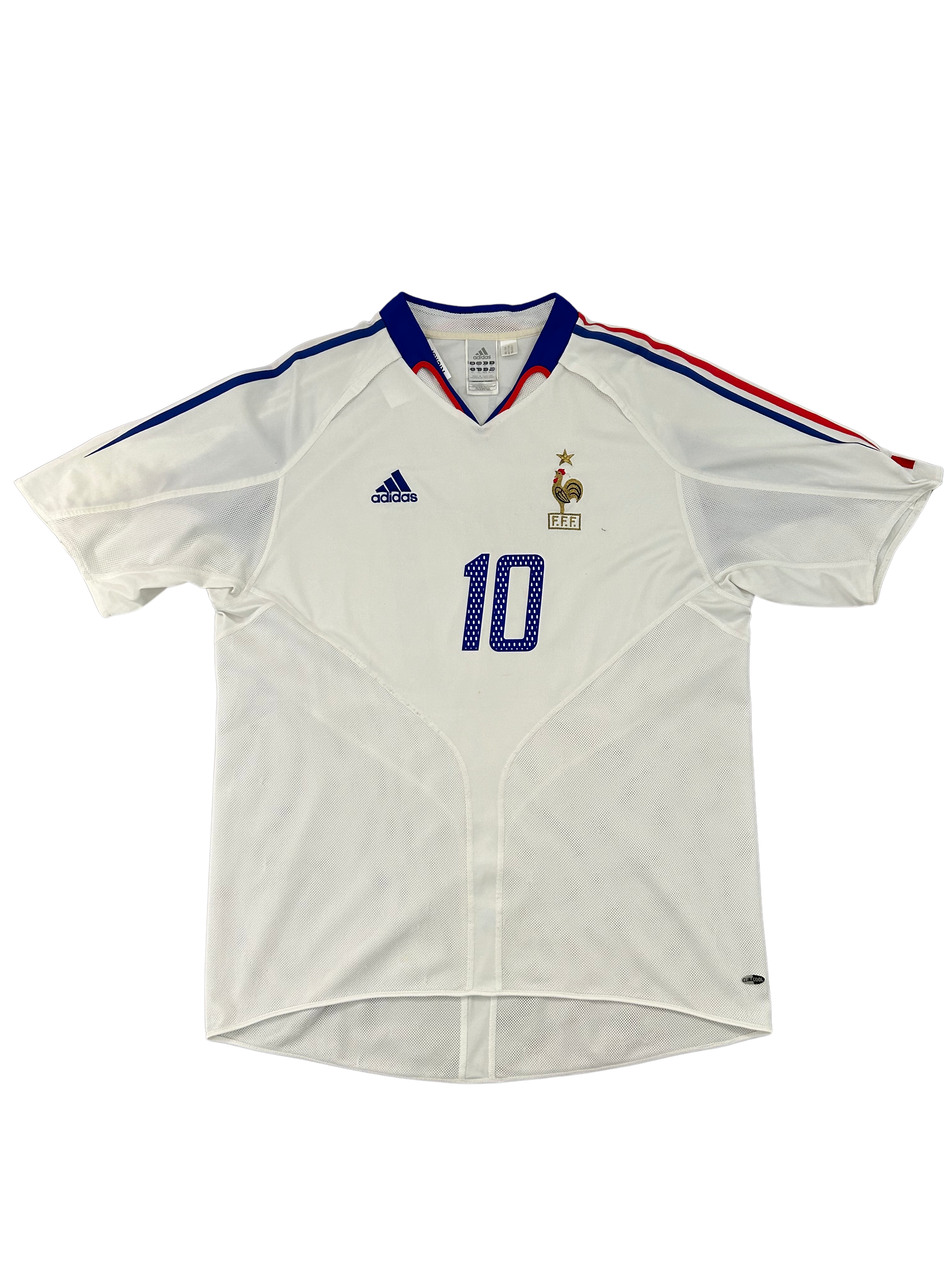 Adidas - France 2004 Away Football Shirt 'ZIDANE'