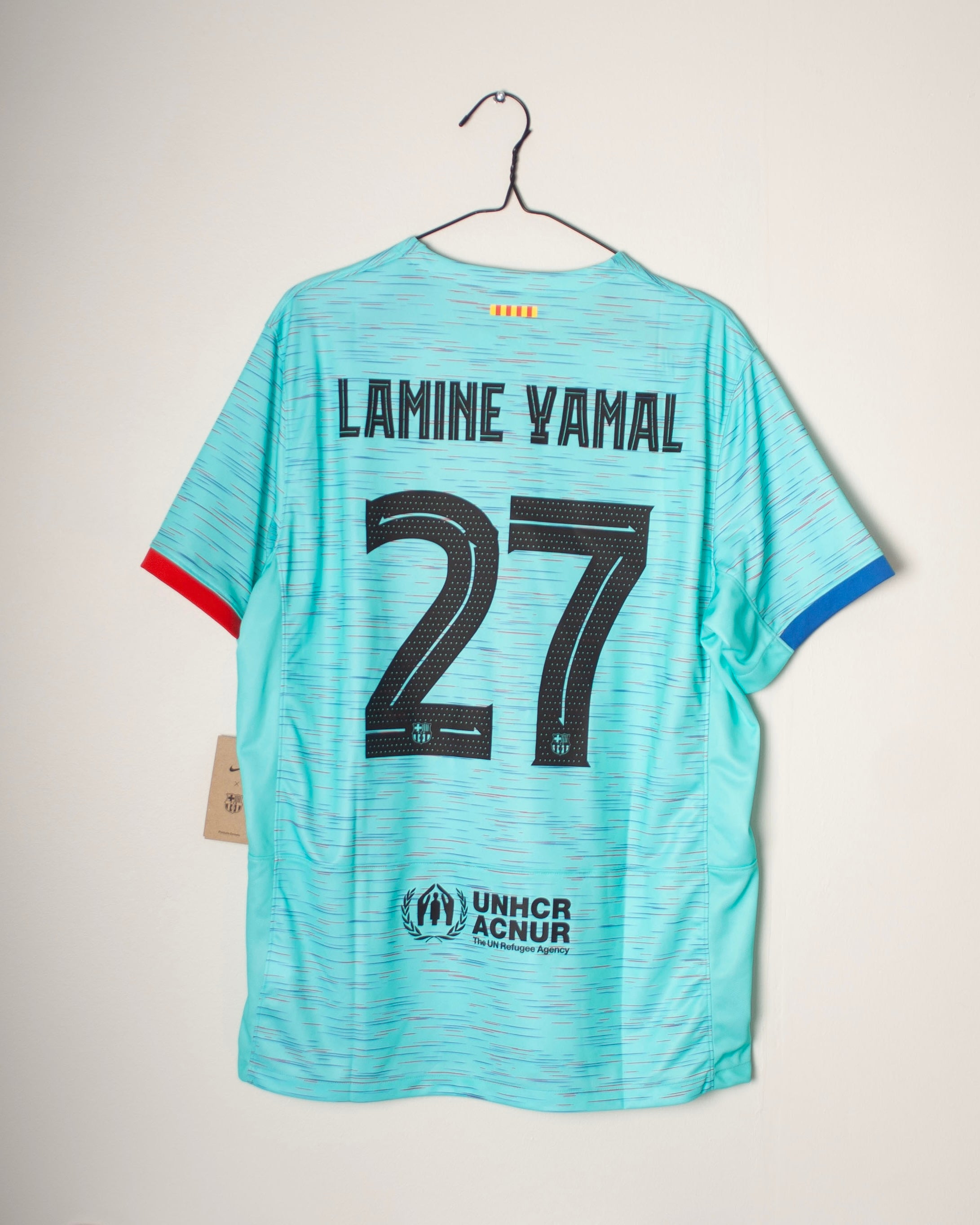 Nike - FC Barcelona 2023/24 Third Football Kit 'LAMINE YAMAL'