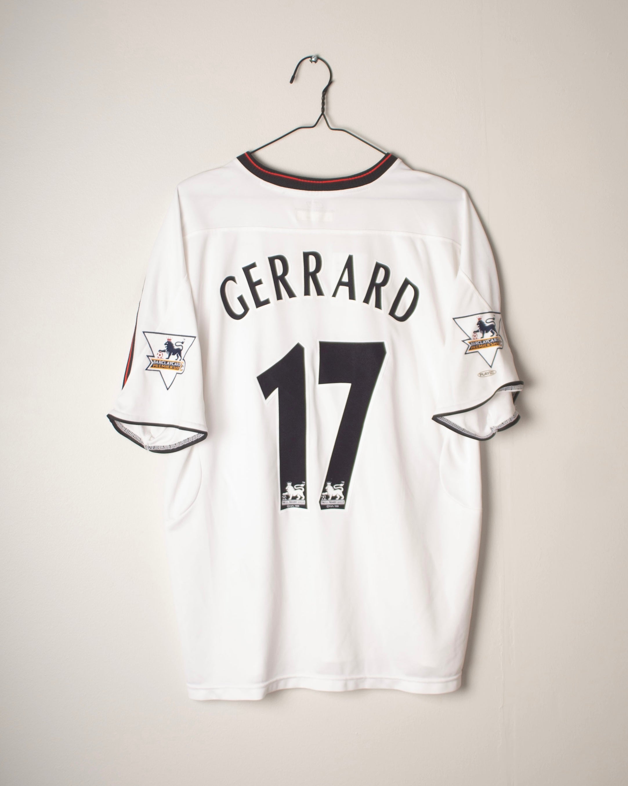 Reebok - Liverpool FC 2003/04 Away Football Shirt 'GERRARD'