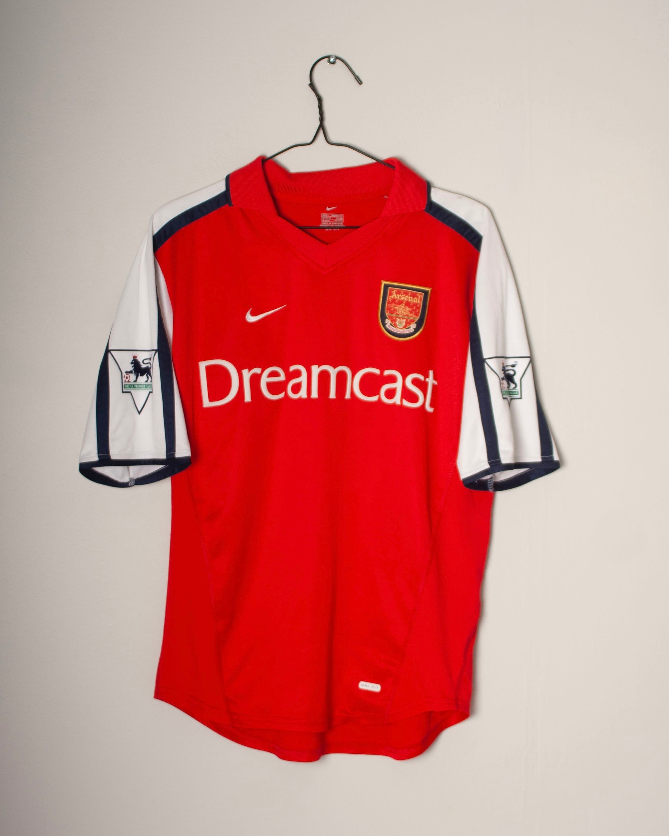 Nike - Arsenal FC 2000/02 Home Football Shirt 'VIEIRA'