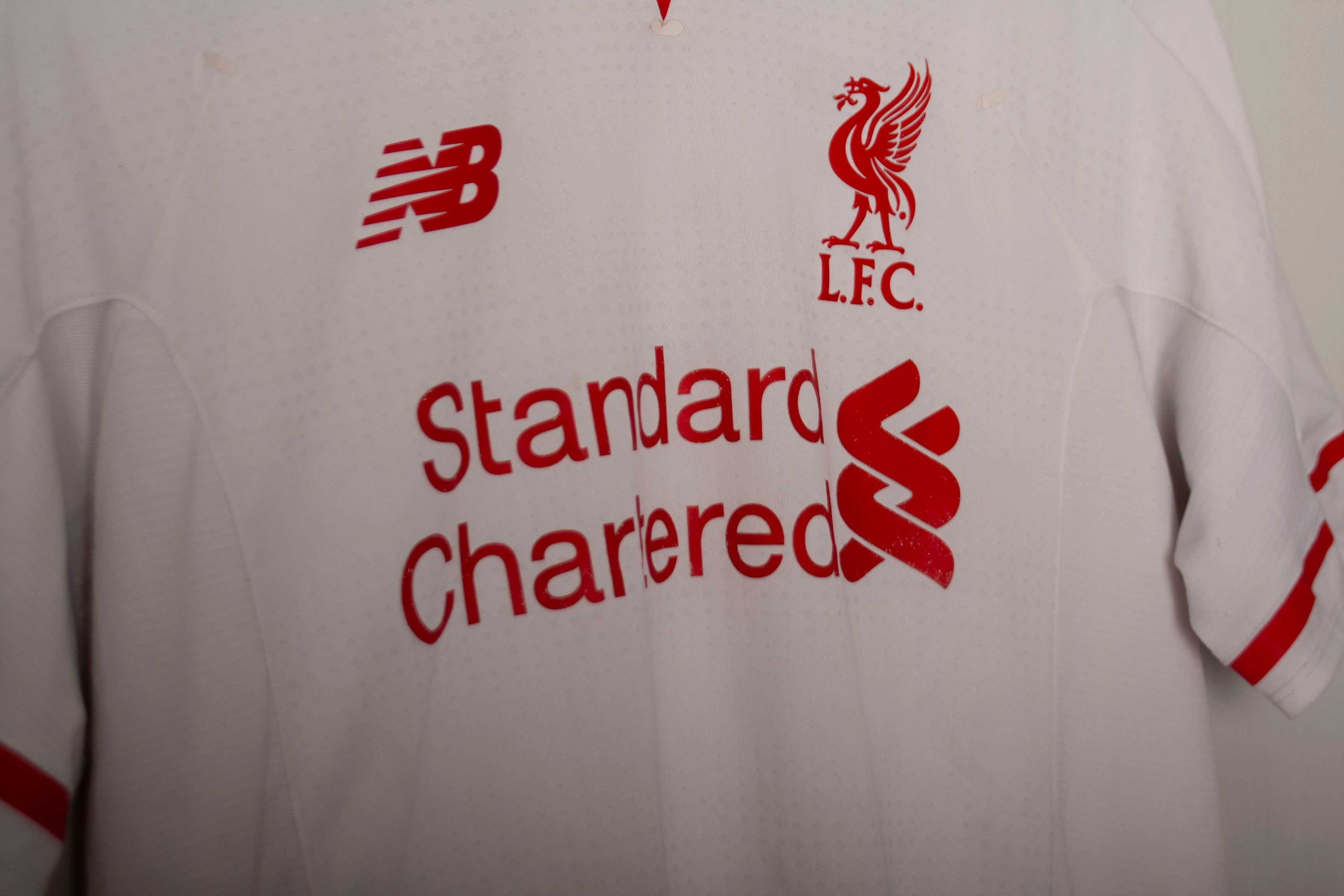 New Balance - Liverpool FC 2015/16 Away Football Shirt 'BENTEKE'