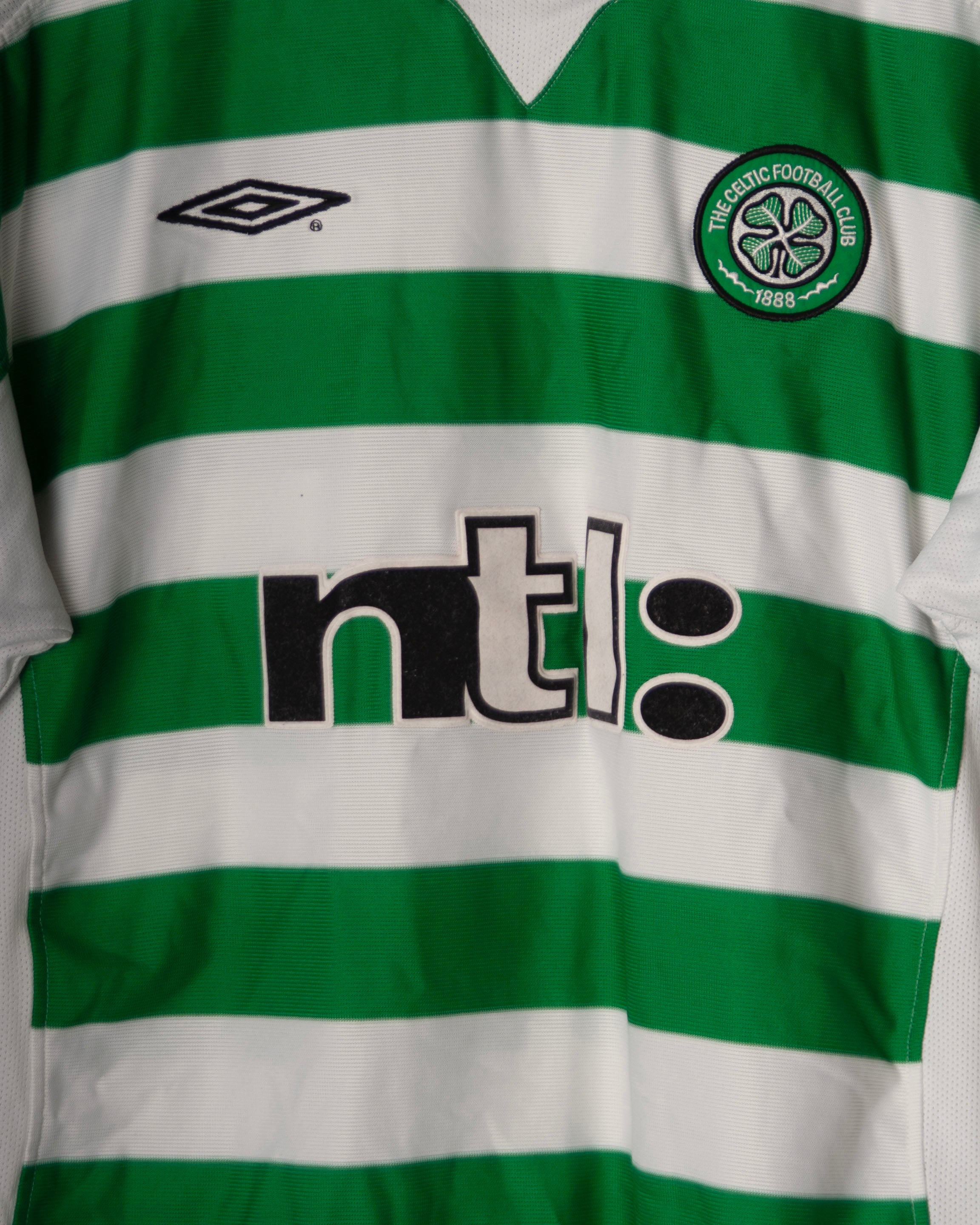 Umbro - Celtic FC 2001/03 Home Football Shirt 'LARSSON'