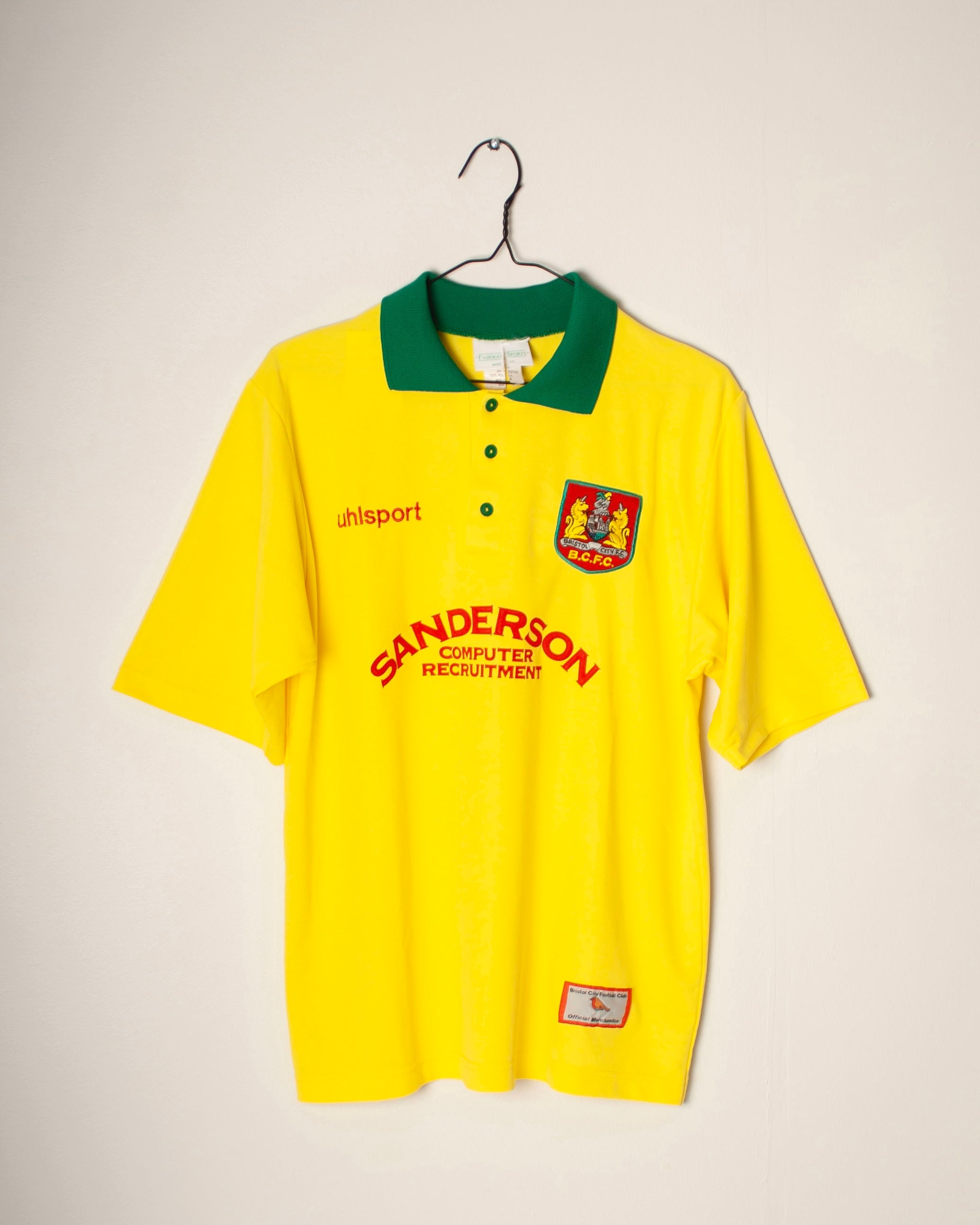 Uhlsport - Bristol City 1998/99 Away Football Shirt