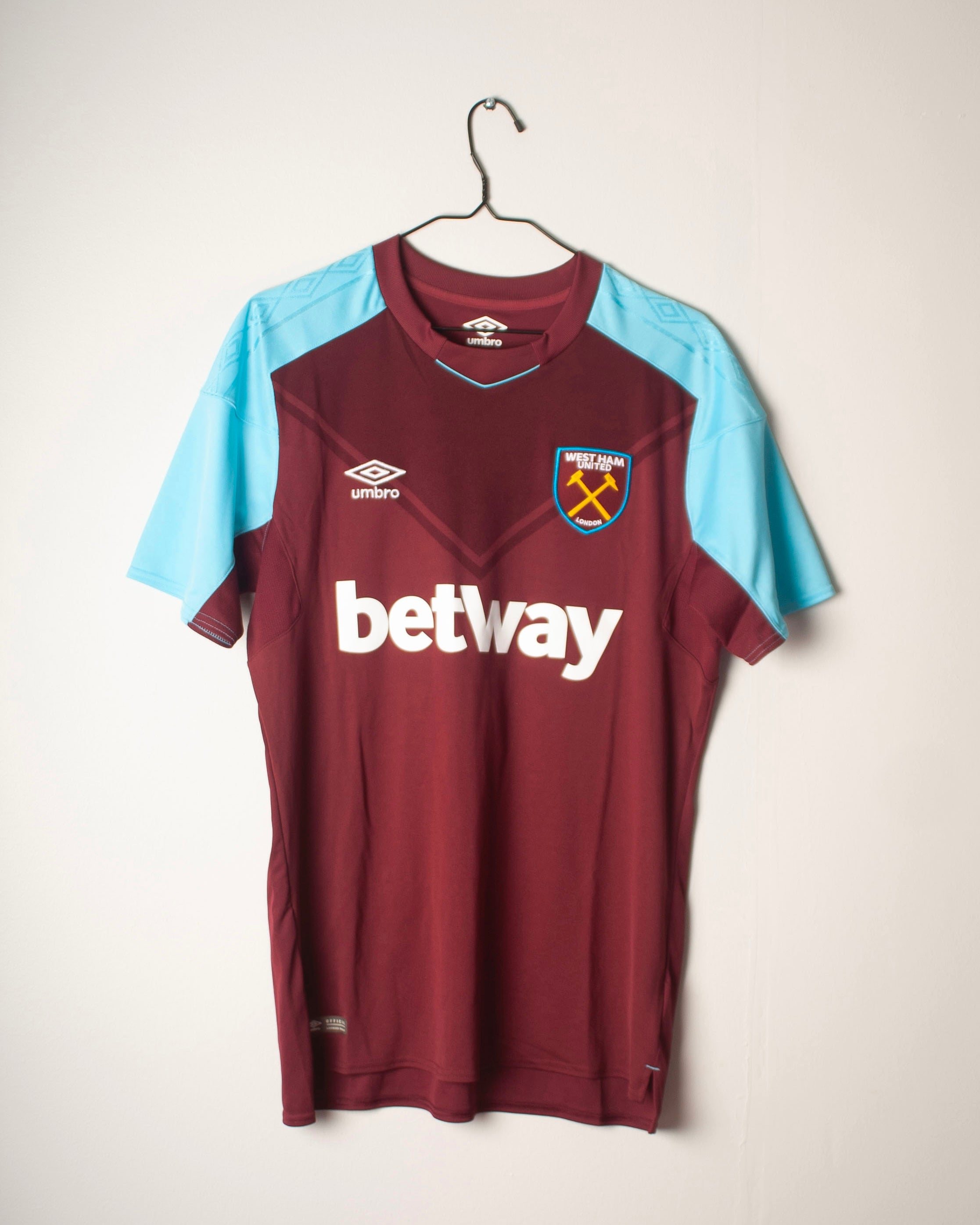 Umbro - West Ham United 2017/18 Home Football Shirt 'HAKSABANOVIC'