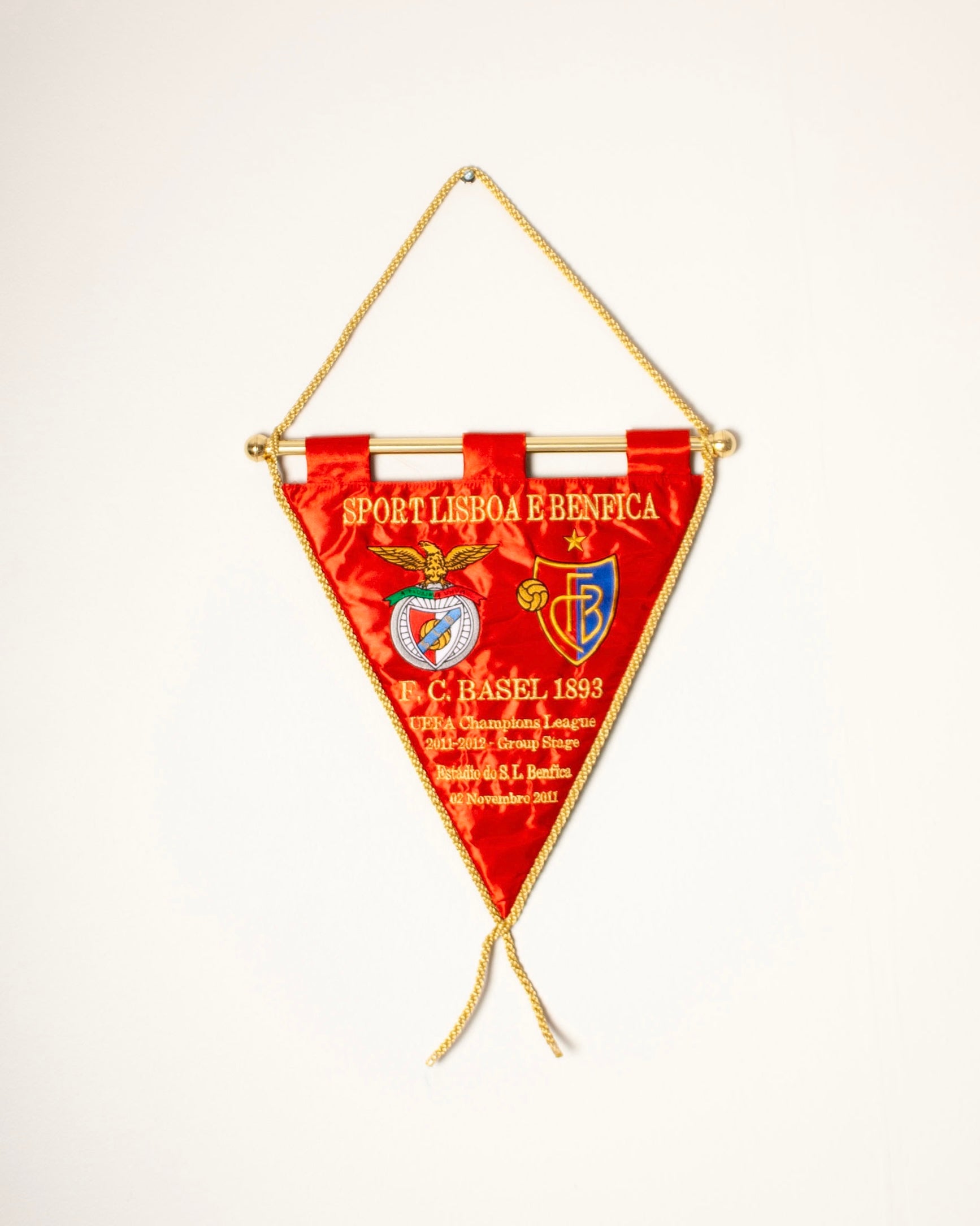 Football Pennant - SL Benfica - FC Basel