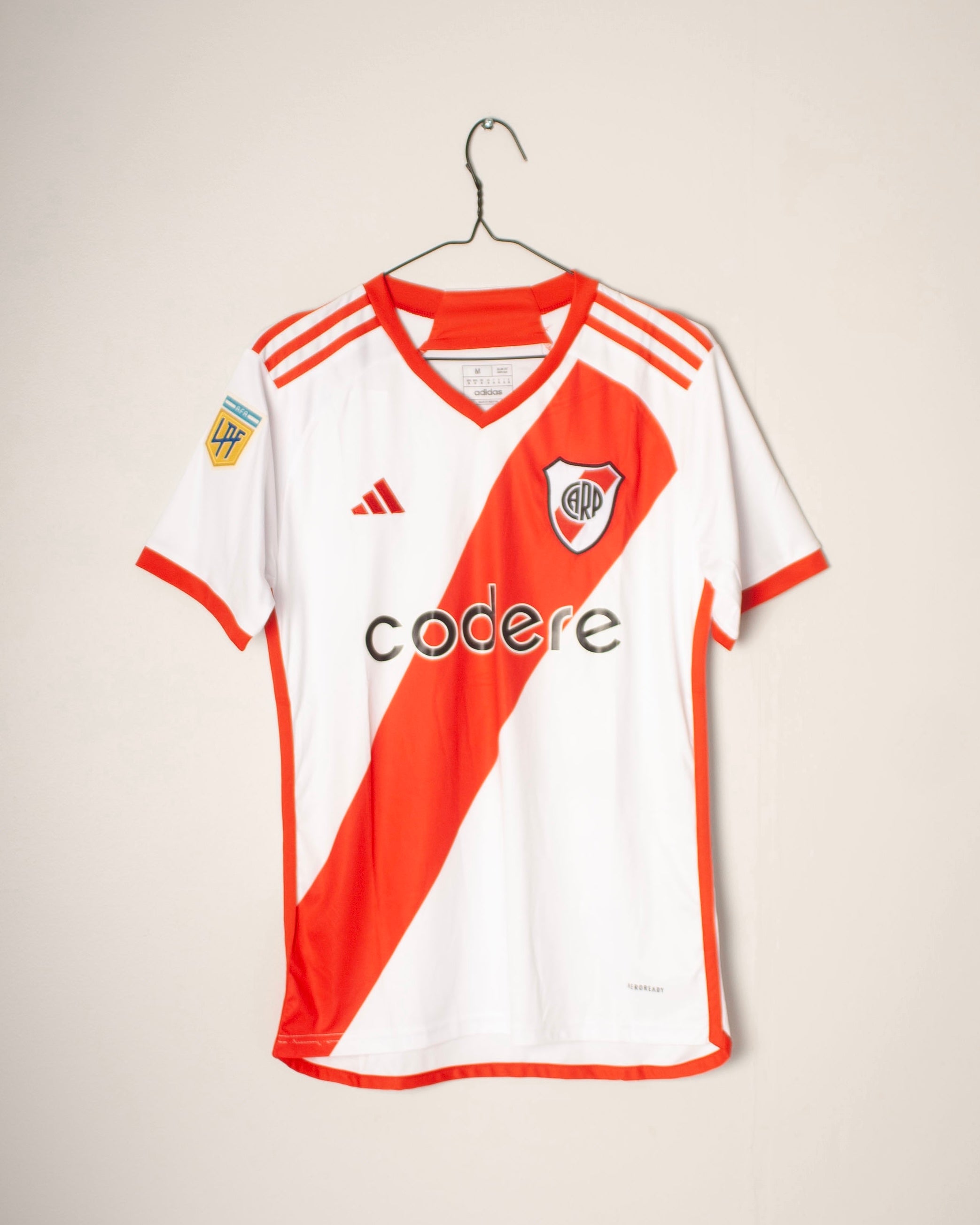 Adidas - River Plate 2023/24 Home Football Shirt 'LANZINI'